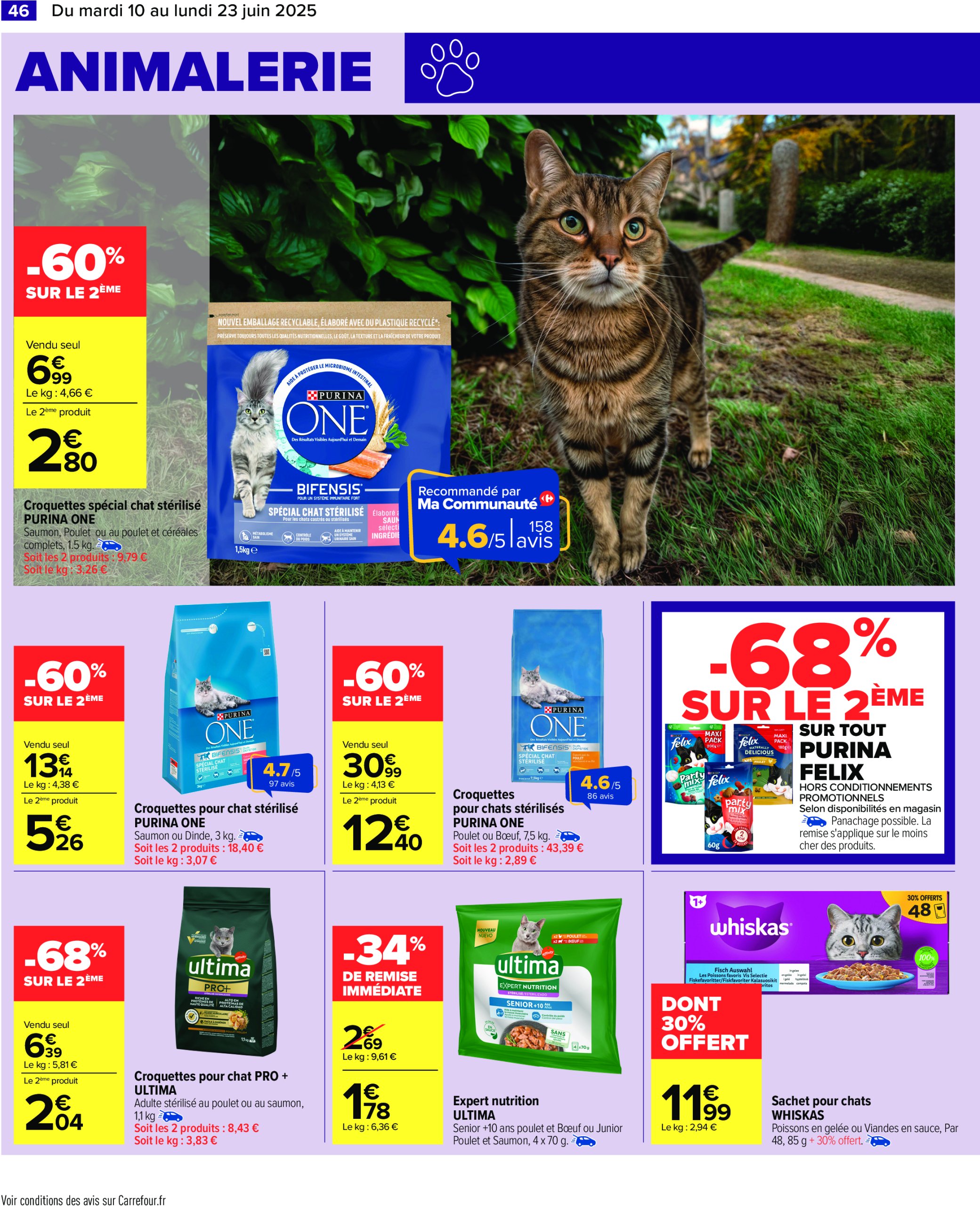 carrefour - Catalogue Carrefour valable du 10/06 au 23/06 - page: 48 carrefour - Catalogue Carrefour valable du 10/06 au 23/06 - page: 48