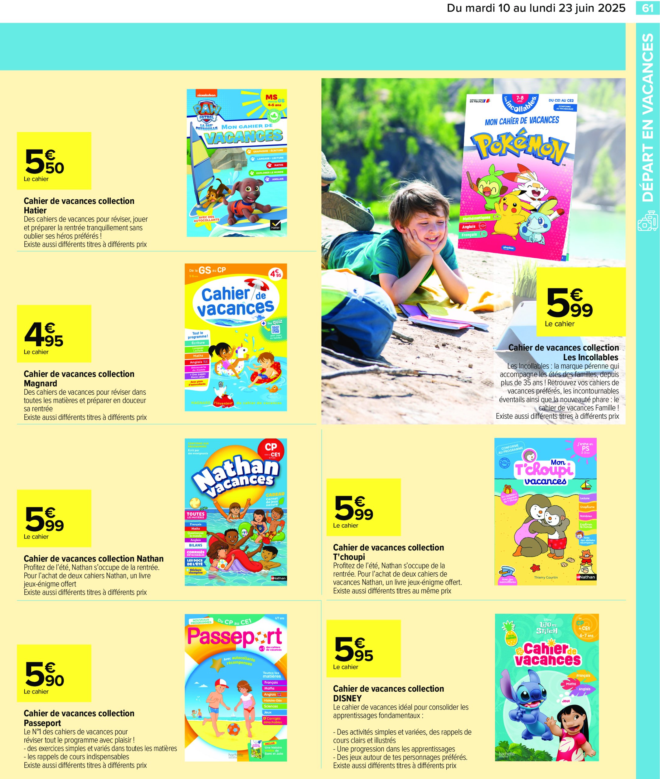 carrefour - Catalogue Carrefour valable du 10/06 au 23/06 - page: 63 carrefour - Catalogue Carrefour valable du 10/06 au 23/06 - page: 63