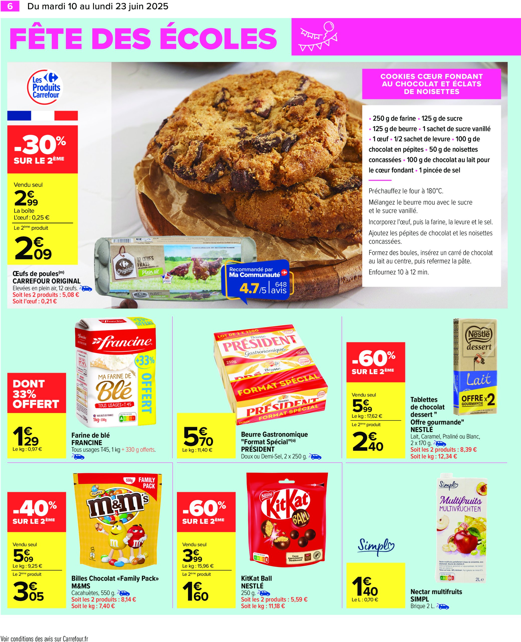 carrefour - Catalogue Carrefour valable du 10/06 au 23/06 - page: 8 carrefour - Catalogue Carrefour valable du 10/06 au 23/06 - page: 8