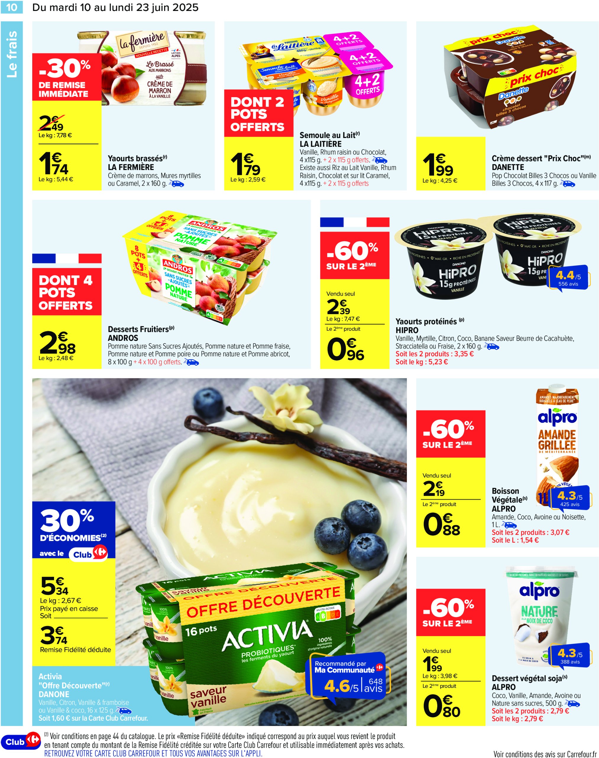 carrefour - Catalogue Carrefour valable du 10/06 au 23/06 - page: 12 carrefour - Catalogue Carrefour valable du 10/06 au 23/06 - page: 12