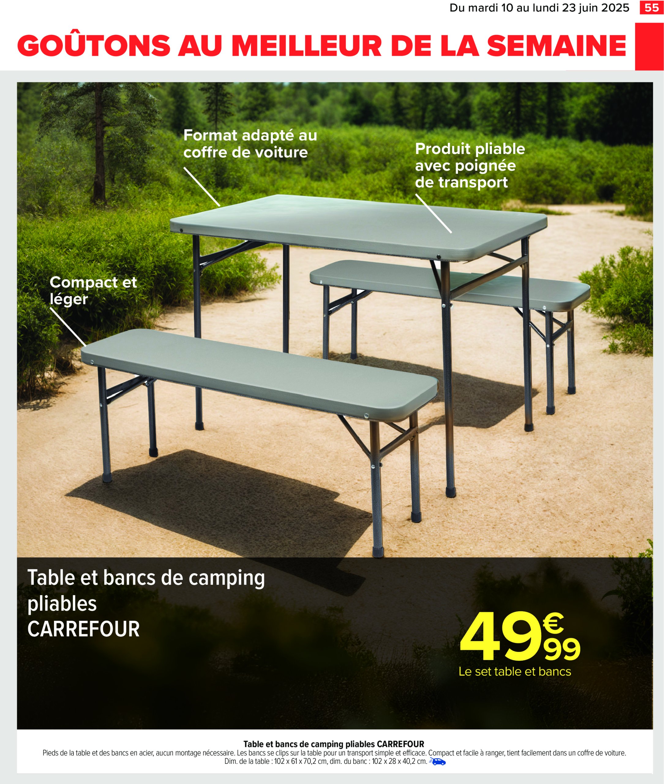 carrefour - Catalogue Carrefour valable du 10/06 au 23/06 - page: 57 carrefour - Catalogue Carrefour valable du 10/06 au 23/06 - page: 57