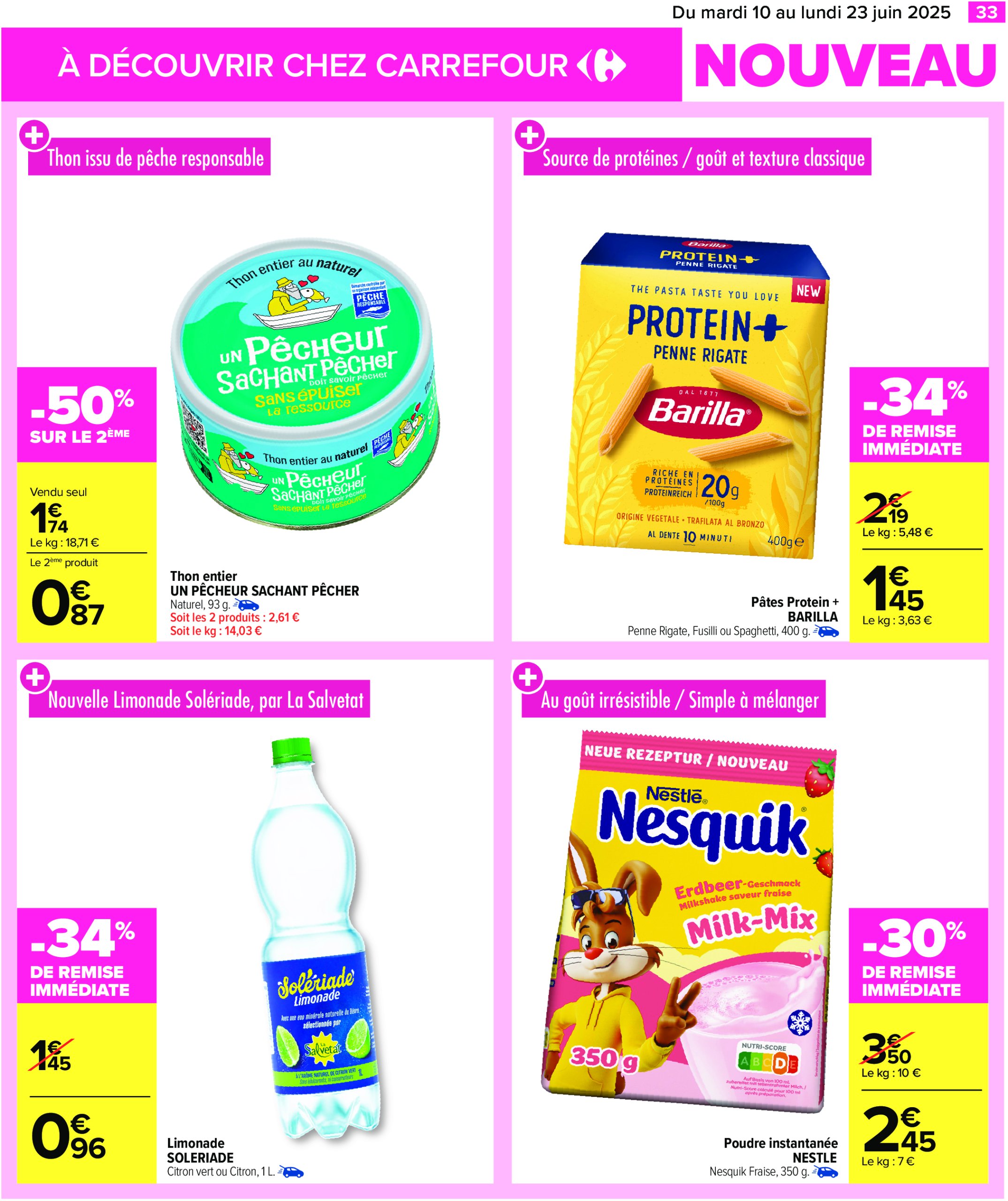 carrefour - Catalogue Carrefour valable du 10/06 au 23/06 - page: 35 carrefour - Catalogue Carrefour valable du 10/06 au 23/06 - page: 35