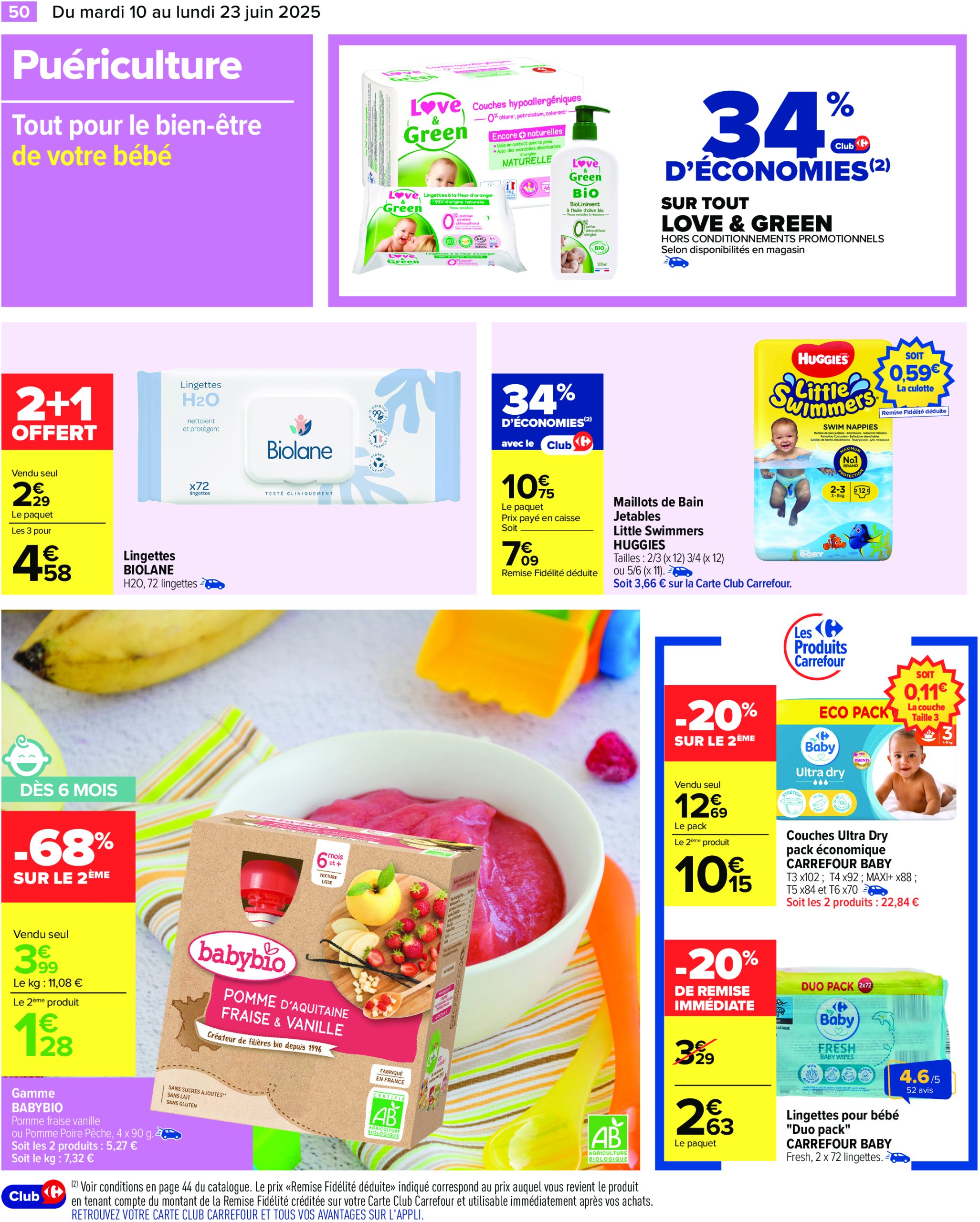 carrefour - Catalogue Carrefour valable du 10/06 au 23/06 - page: 52 carrefour - Catalogue Carrefour valable du 10/06 au 23/06 - page: 52