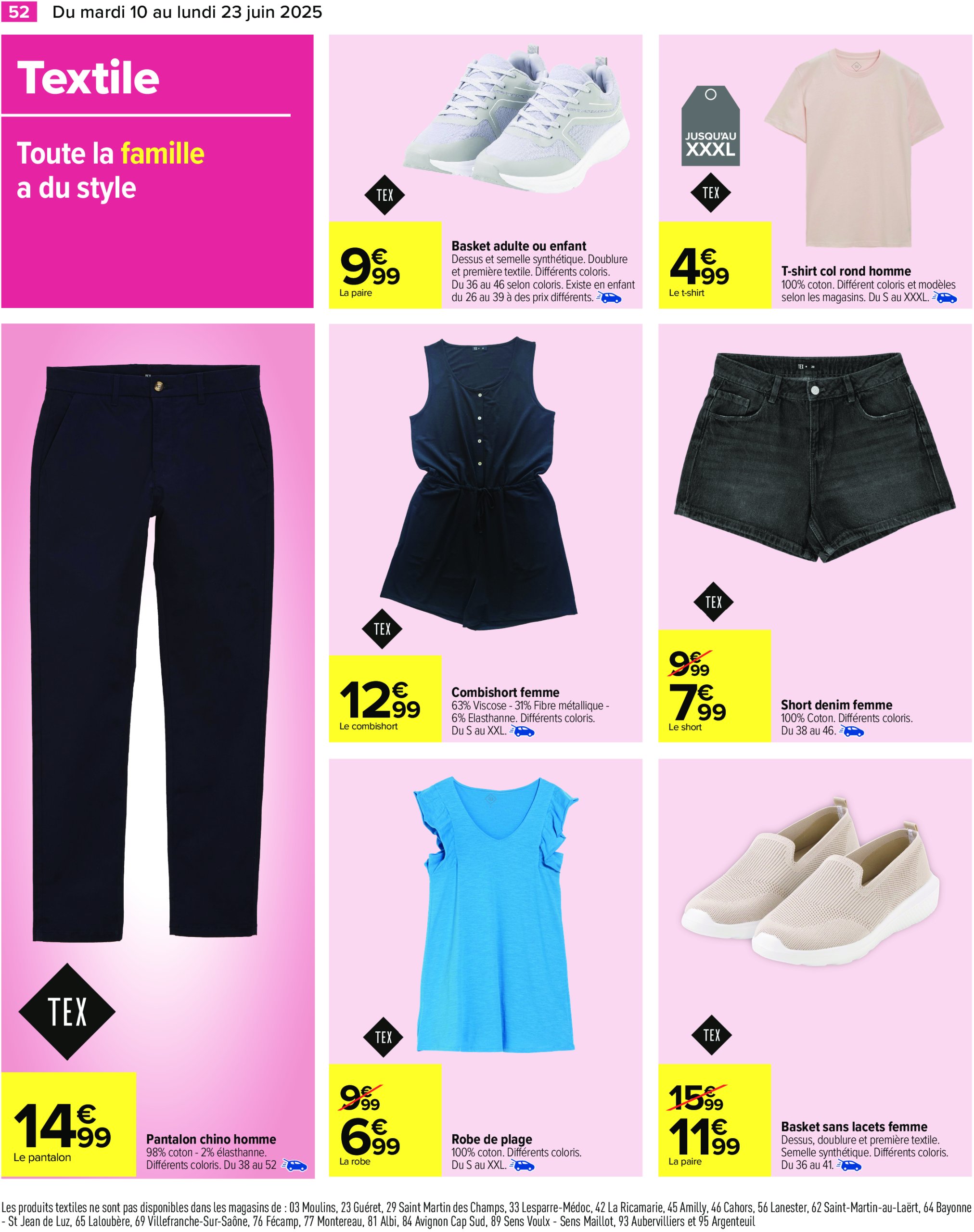 carrefour - Catalogue Carrefour valable du 10/06 au 23/06 - page: 54 carrefour - Catalogue Carrefour valable du 10/06 au 23/06 - page: 54