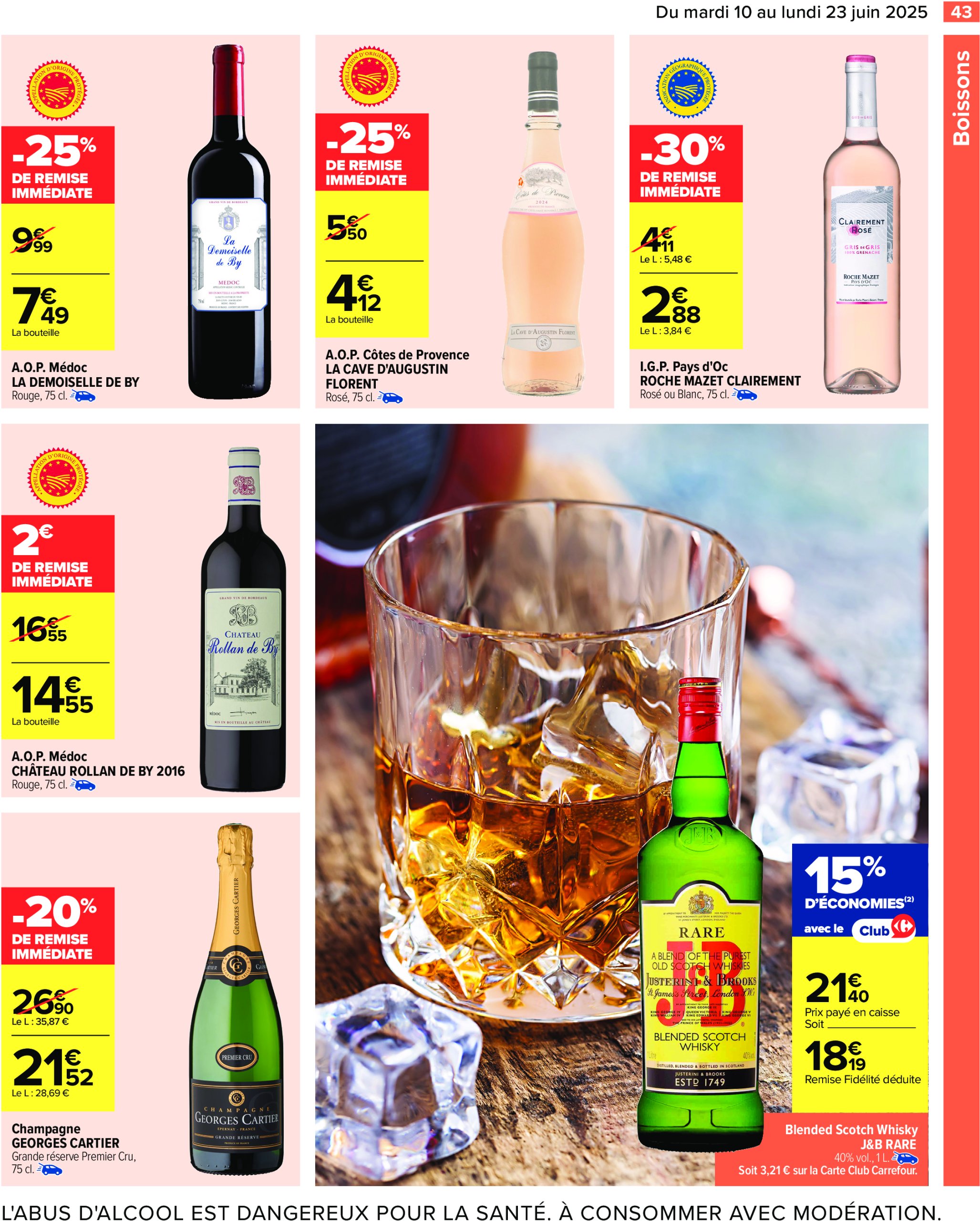 carrefour - Catalogue Carrefour valable du 10/06 au 23/06 - page: 45 carrefour - Catalogue Carrefour valable du 10/06 au 23/06 - page: 45