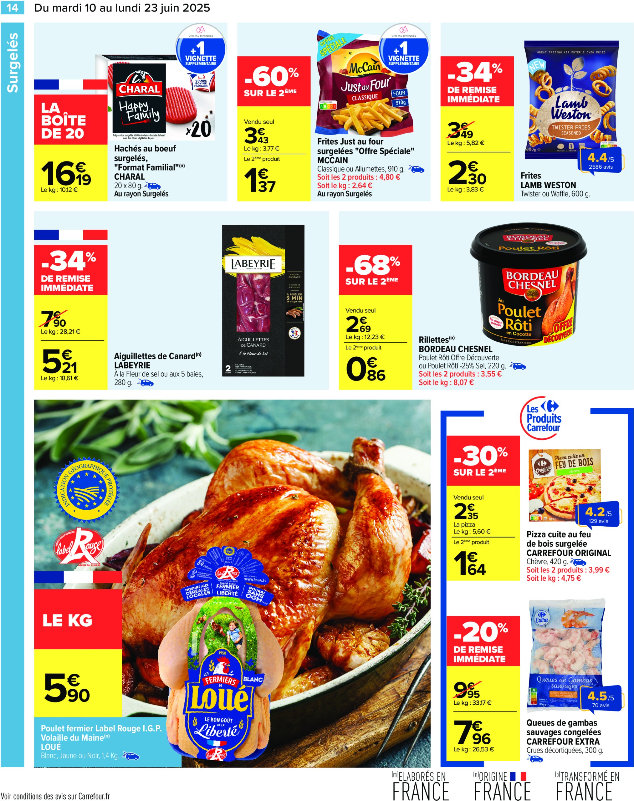 carrefour - Catalogue Carrefour valable du 10/06 au 23/06 - page: 16 carrefour - Catalogue Carrefour valable du 10/06 au 23/06 - page: 16