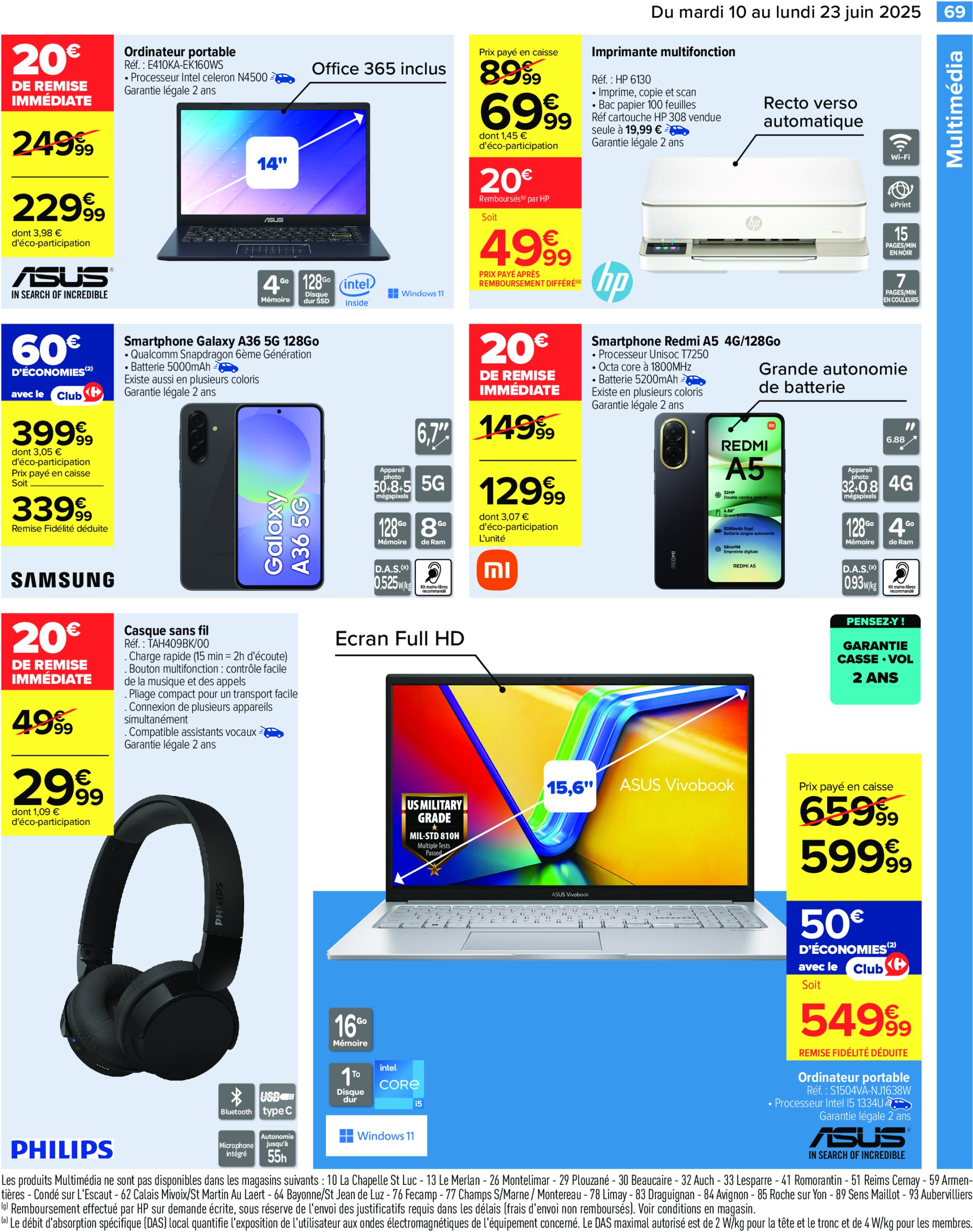 carrefour - Catalogue Carrefour valable du 10/06 au 23/06 - page: 71 carrefour - Catalogue Carrefour valable du 10/06 au 23/06 - page: 71