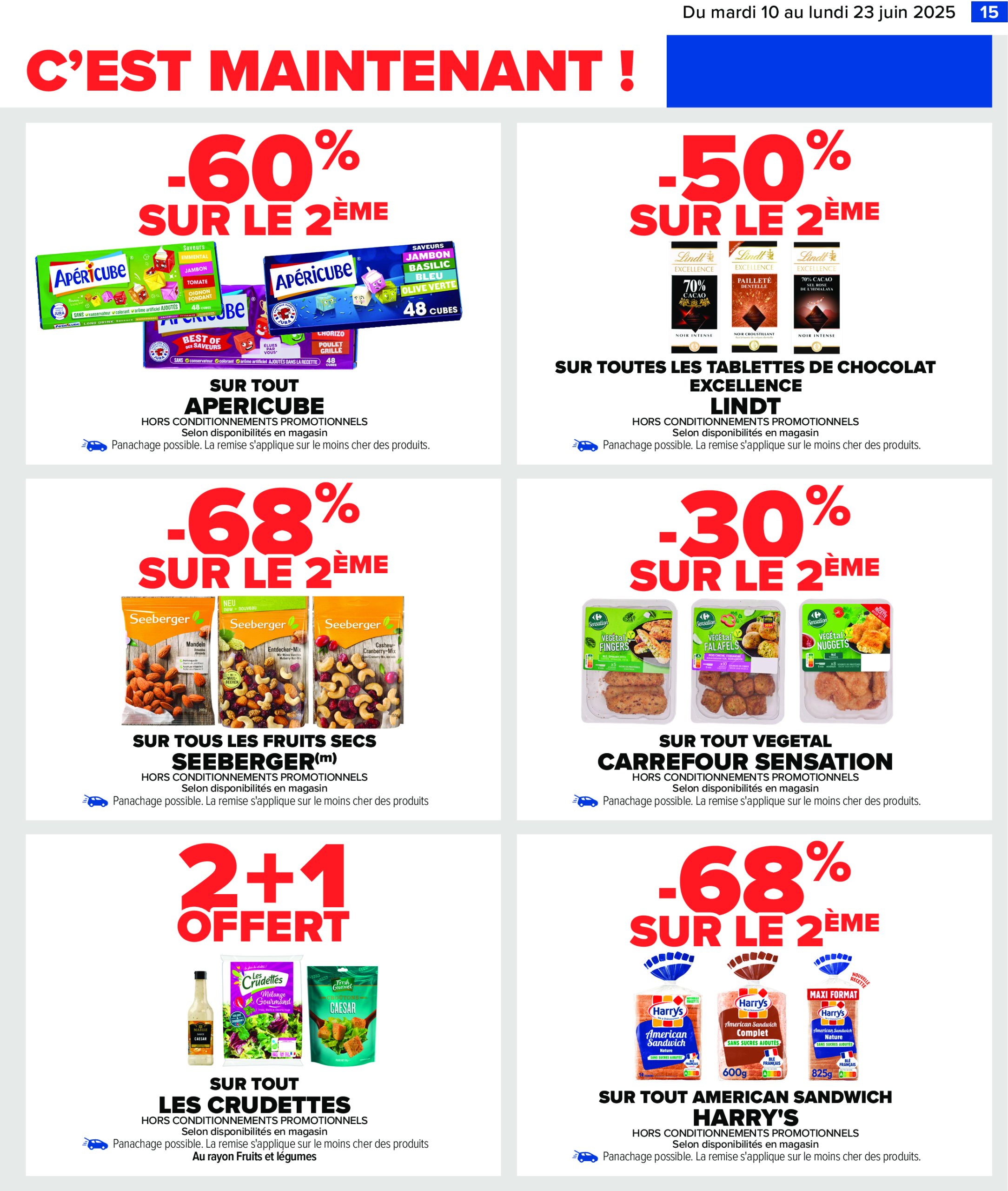 carrefour - Catalogue Carrefour valable du 10/06 au 23/06 - page: 17 carrefour - Catalogue Carrefour valable du 10/06 au 23/06 - page: 17