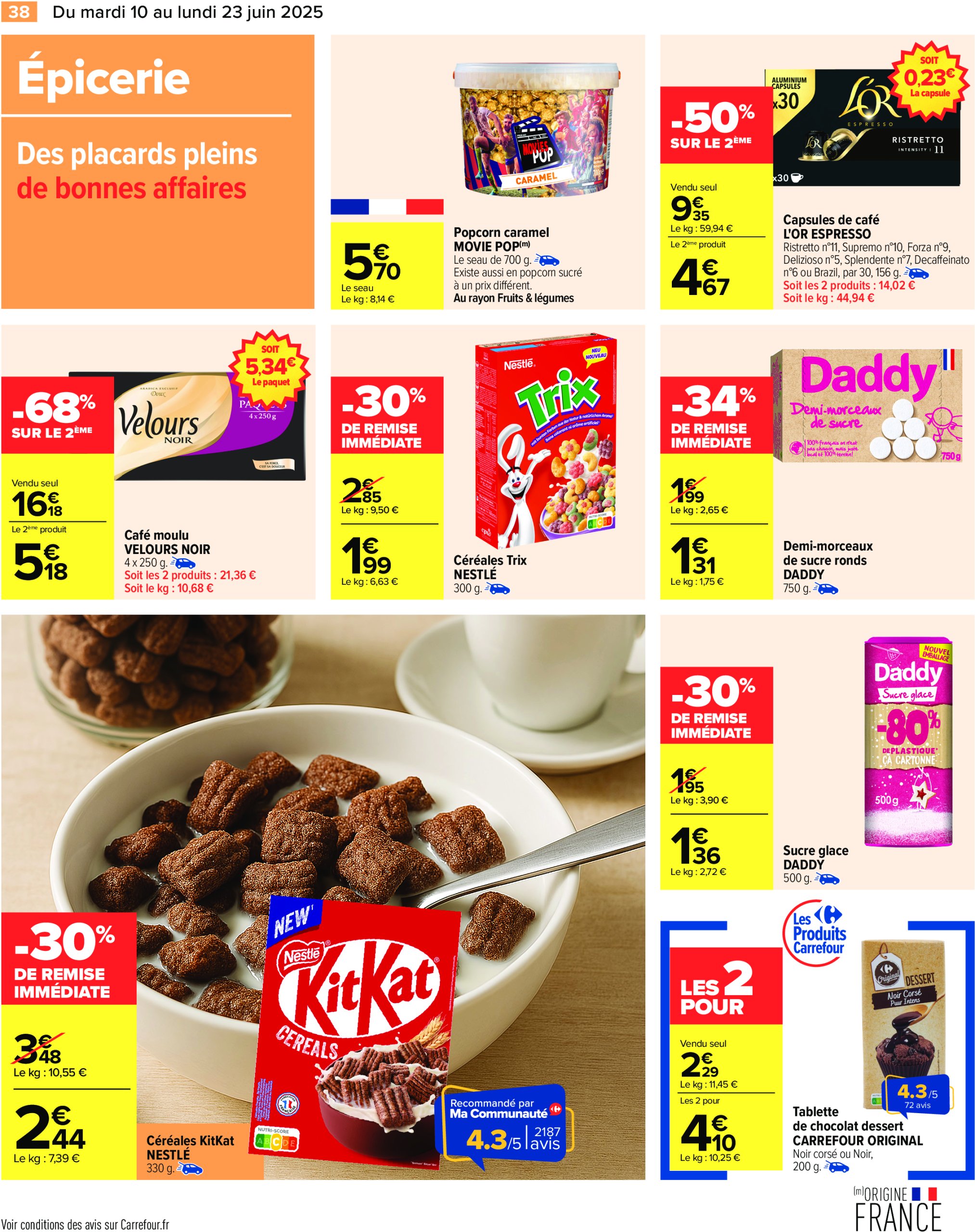 carrefour - Catalogue Carrefour valable du 10/06 au 23/06 - page: 40 carrefour - Catalogue Carrefour valable du 10/06 au 23/06 - page: 40