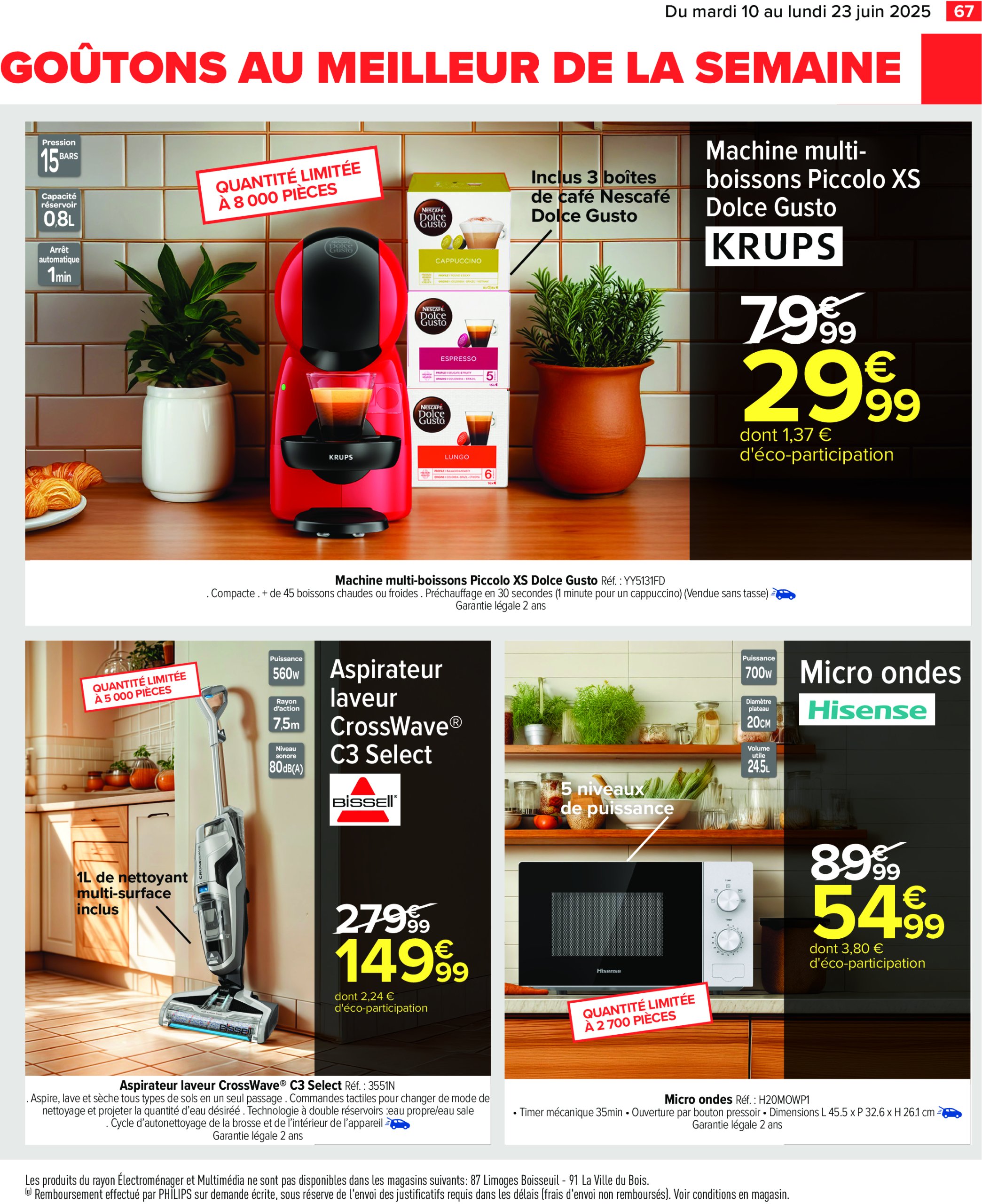 carrefour - Catalogue Carrefour valable du 10/06 au 23/06 - page: 69 carrefour - Catalogue Carrefour valable du 10/06 au 23/06 - page: 69