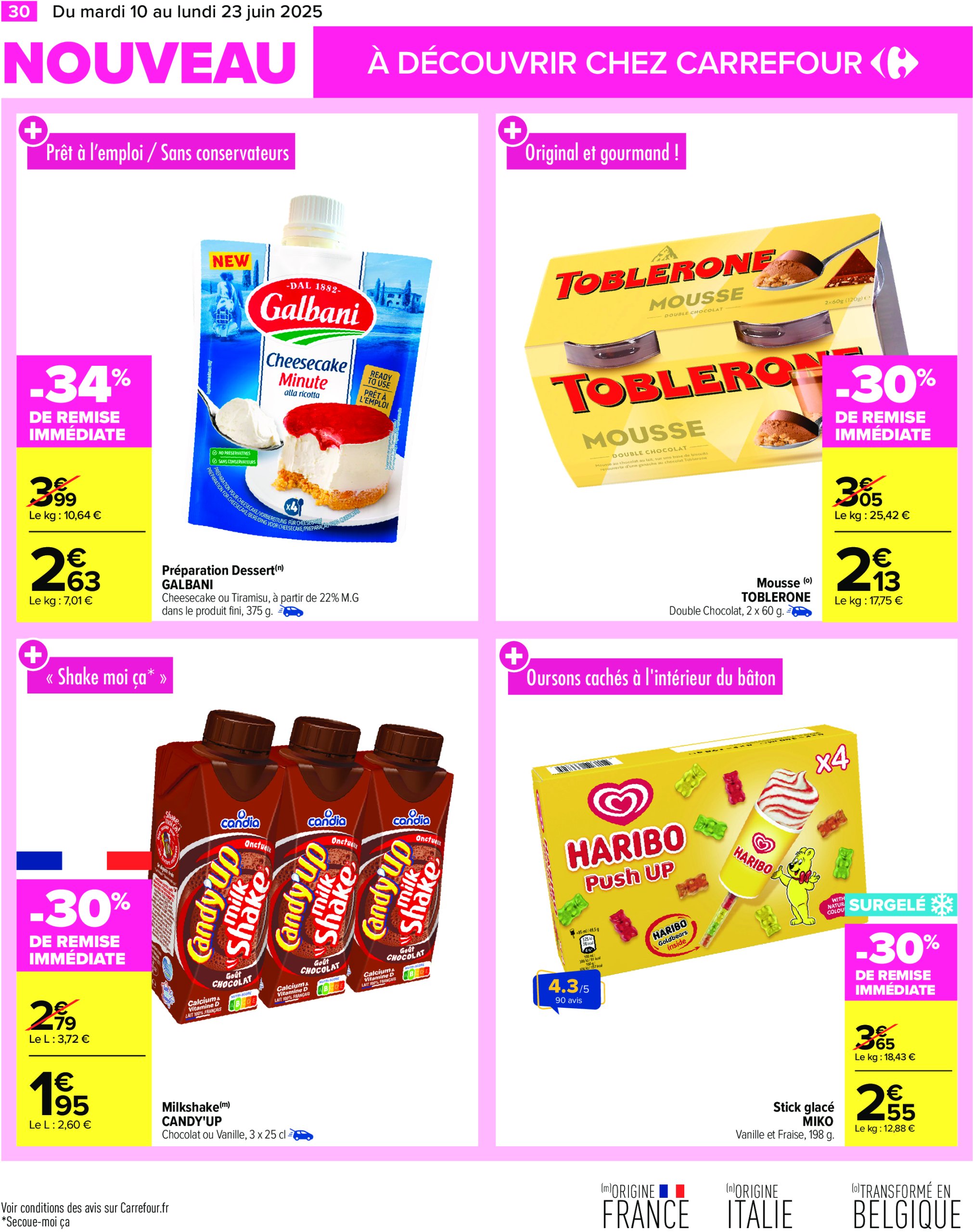 carrefour - Catalogue Carrefour valable du 10/06 au 23/06 - page: 32 carrefour - Catalogue Carrefour valable du 10/06 au 23/06 - page: 32