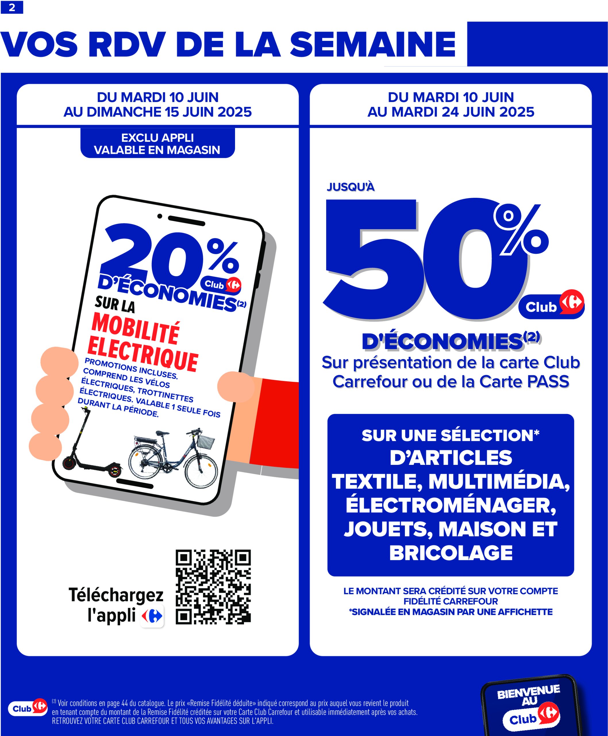 carrefour - Catalogue Carrefour valable du 10/06 au 23/06 - page: 4 carrefour - Catalogue Carrefour valable du 10/06 au 23/06 - page: 4