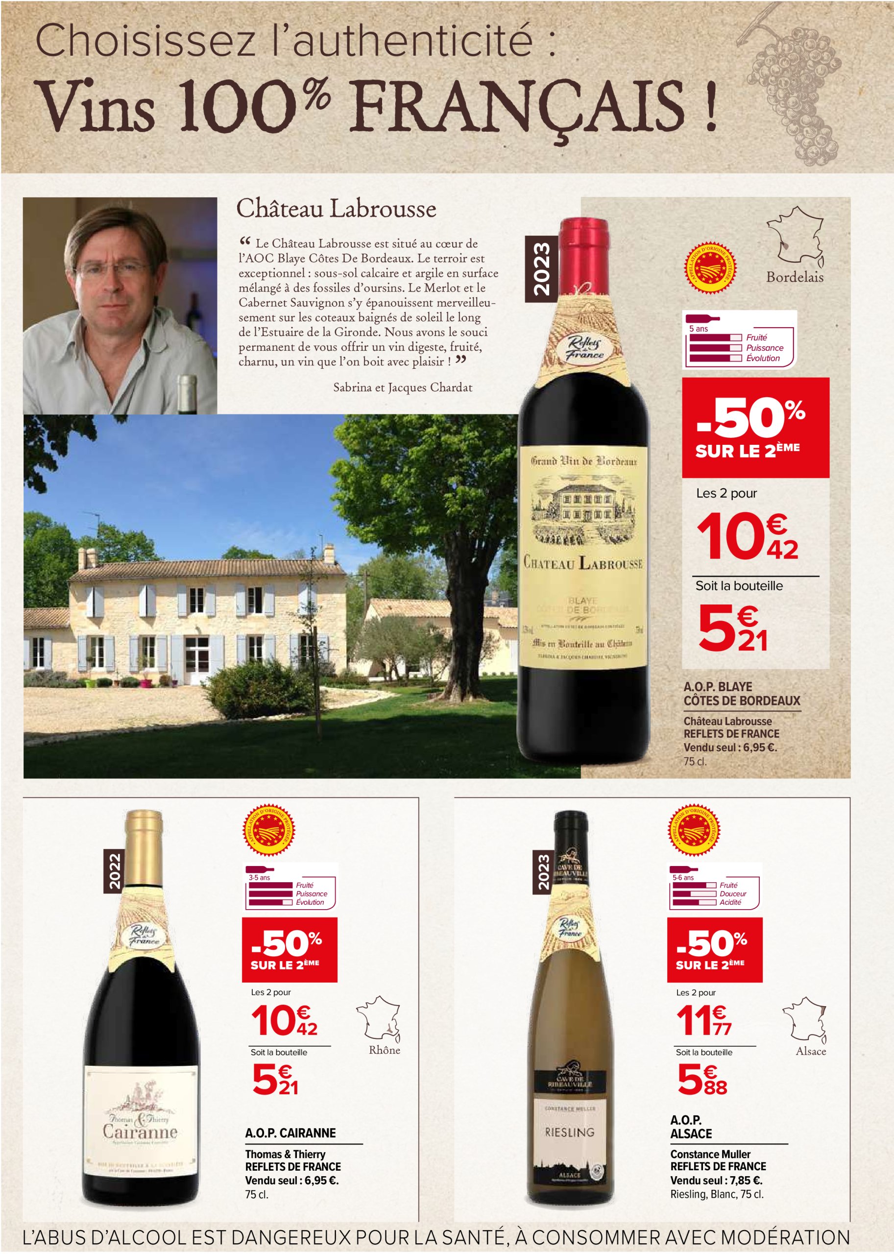 carrefour - Catalogue Carrefour - Les vins valable du 03/06 au 16/06 - page: 2