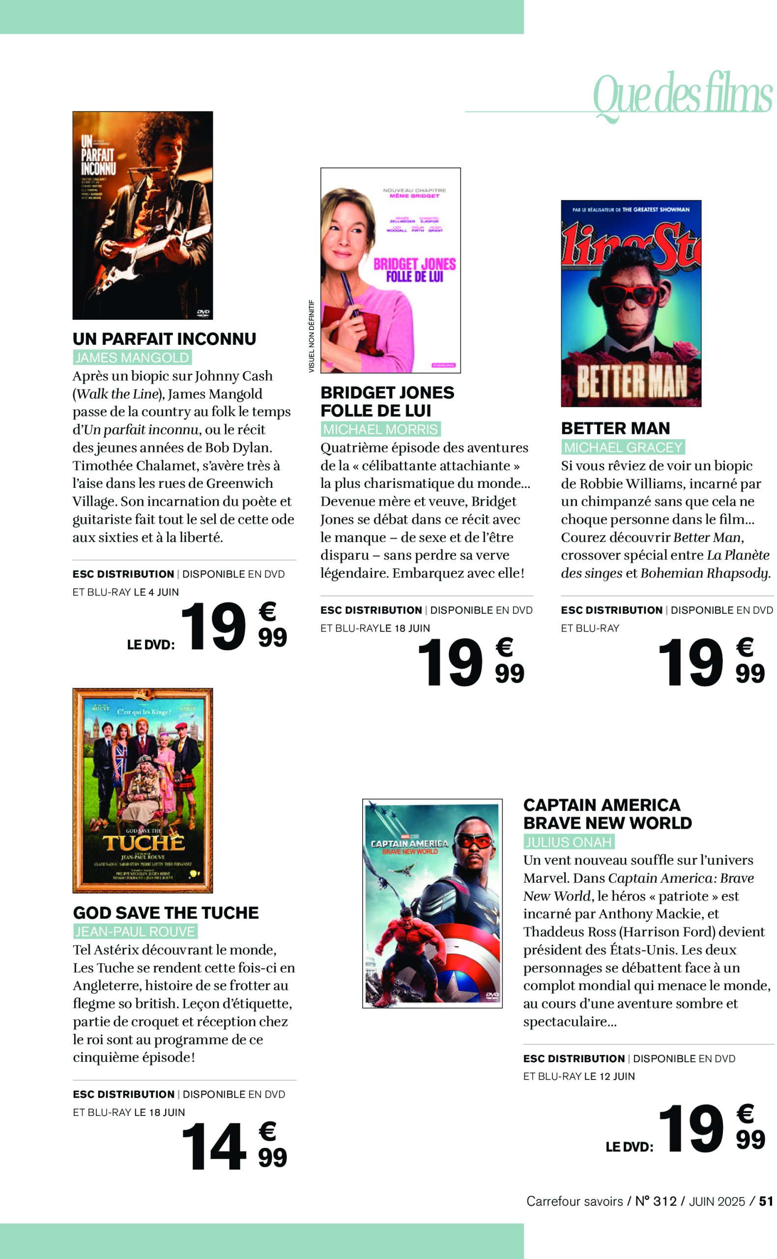 carrefour - Catalogue Carrefour - A CHACUN SA CULTURE valable du 01/06 au 30/06 - page: 51 carrefour - Catalogue Carrefour - A CHACUN SA CULTURE valable du 01/06 au 30/06 - page: 51