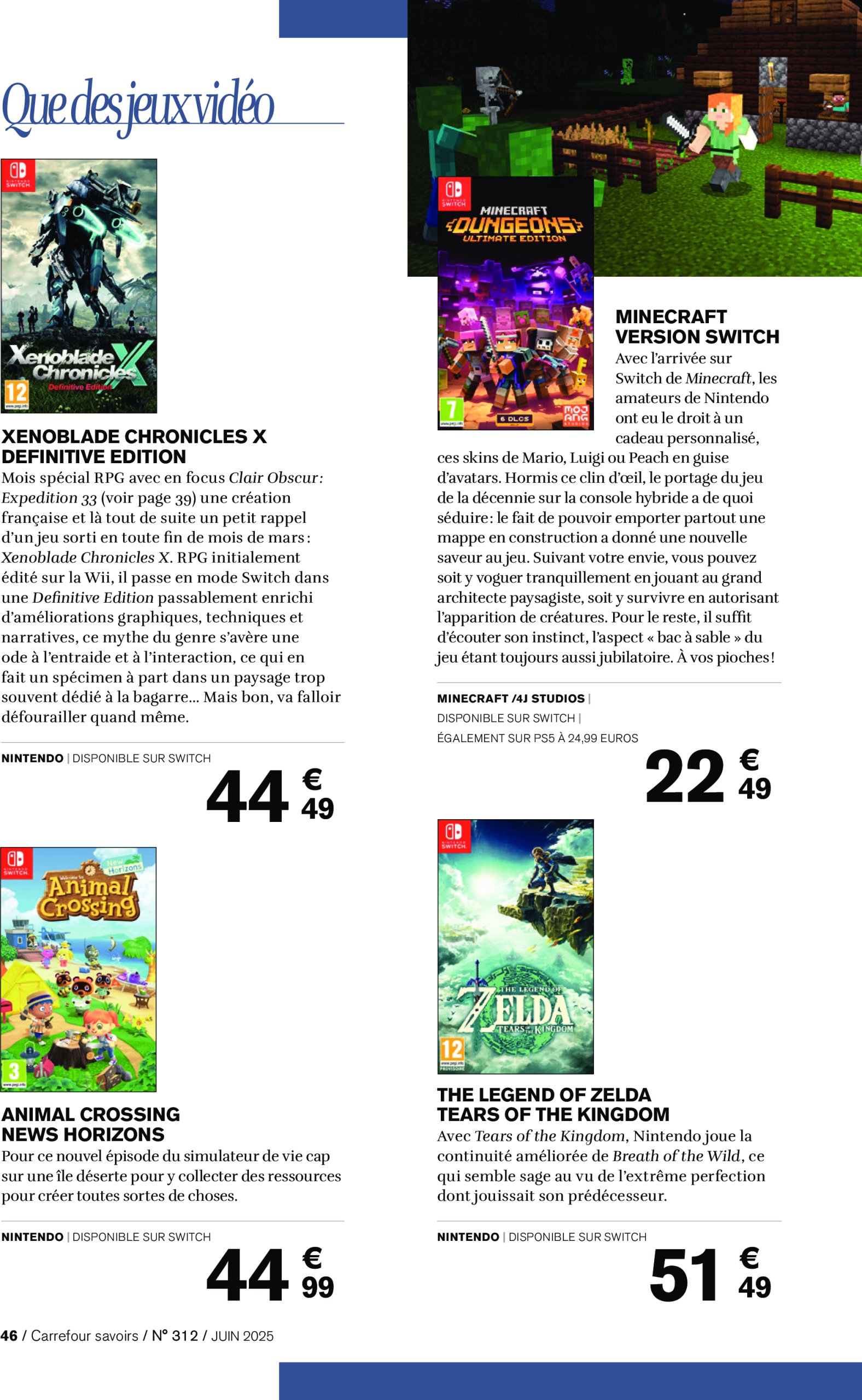 carrefour - Catalogue Carrefour - A CHACUN SA CULTURE valable du 01/06 au 30/06 - page: 46 carrefour - Catalogue Carrefour - A CHACUN SA CULTURE valable du 01/06 au 30/06 - page: 46