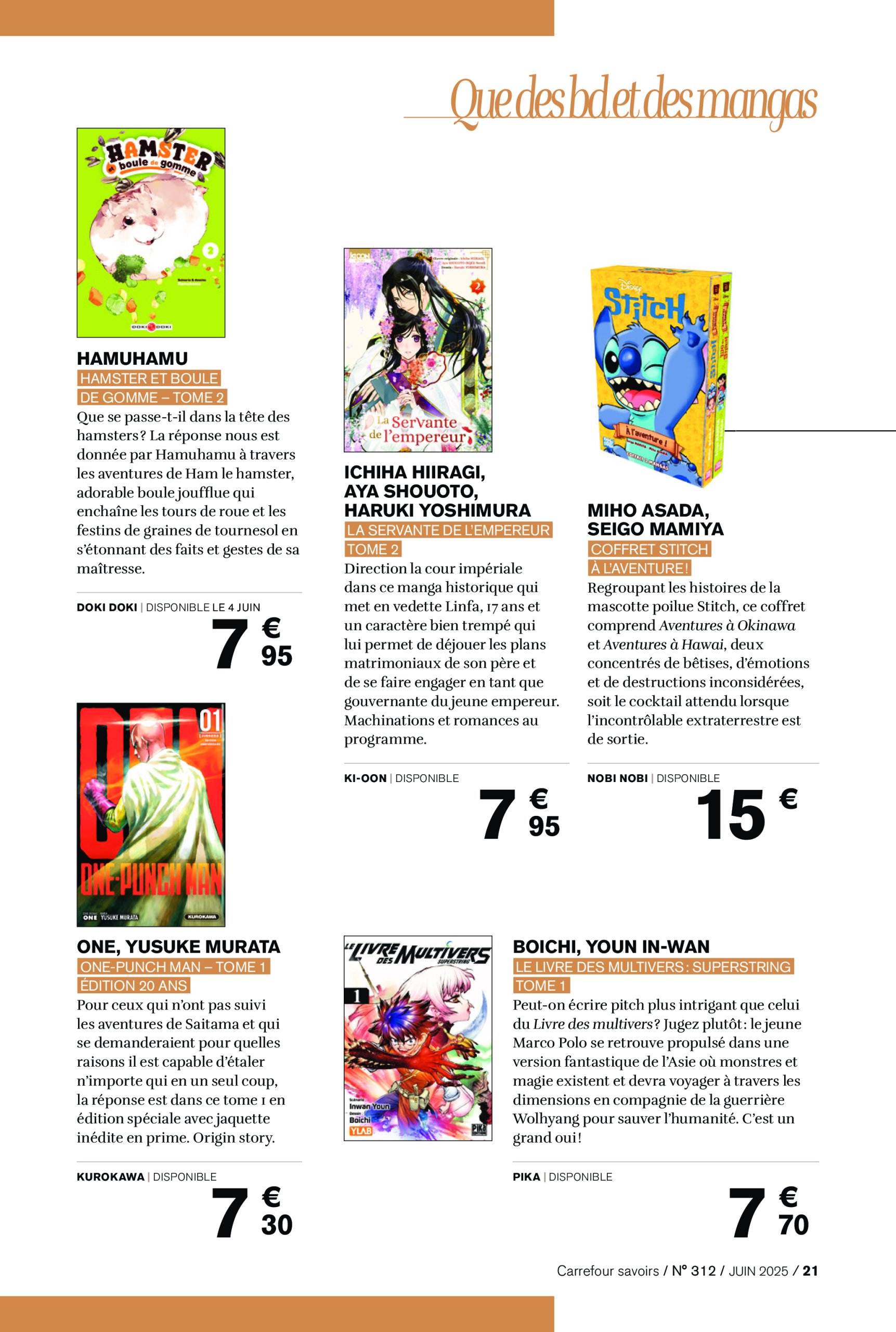 carrefour - Catalogue Carrefour - A CHACUN SA CULTURE valable du 01/06 au 30/06 - page: 21 carrefour - Catalogue Carrefour - A CHACUN SA CULTURE valable du 01/06 au 30/06 - page: 21