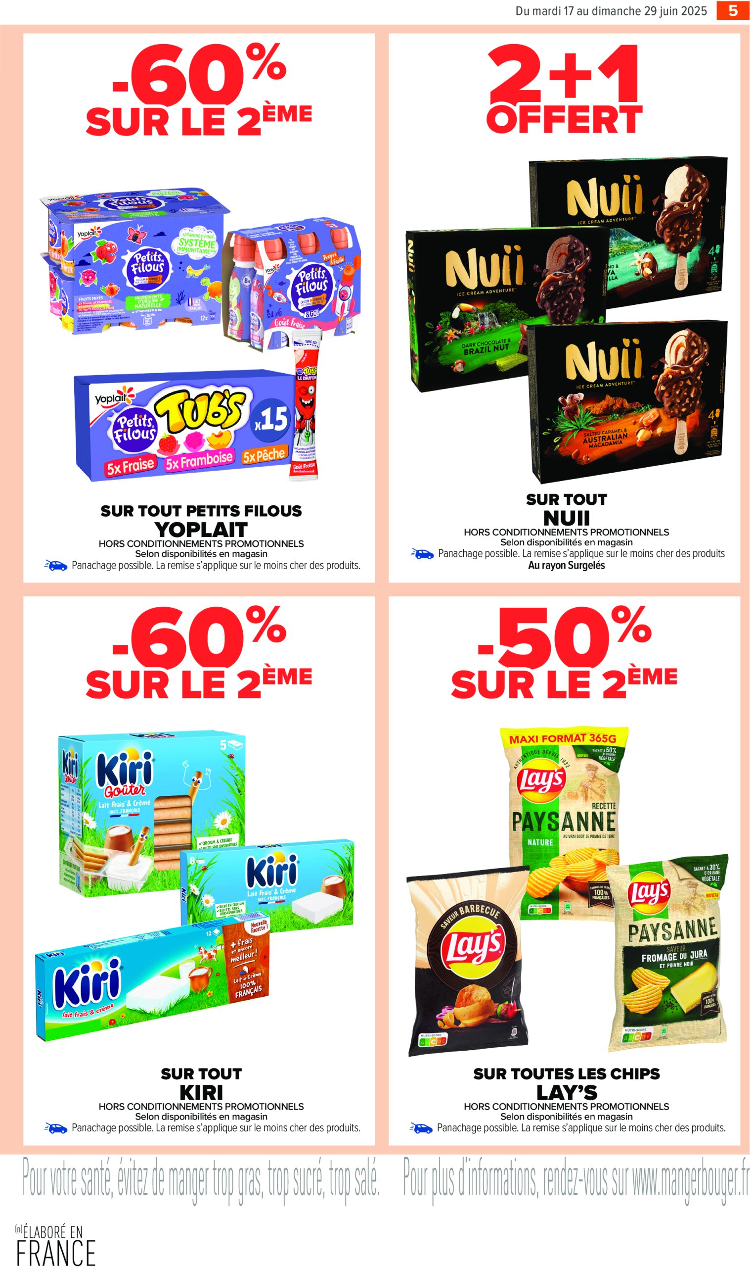 carrefour - Catalogue Carrefour - Produits laitiers et végétaux valable du 17/06 au 29/06 - page: 7