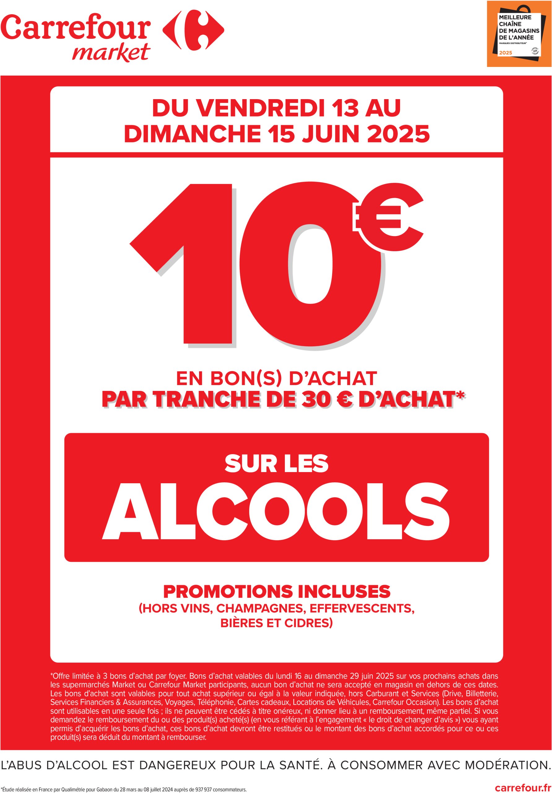 carrefour - Catalogue Carrefour - Week-end alcools valable du 13/06 au 15/06