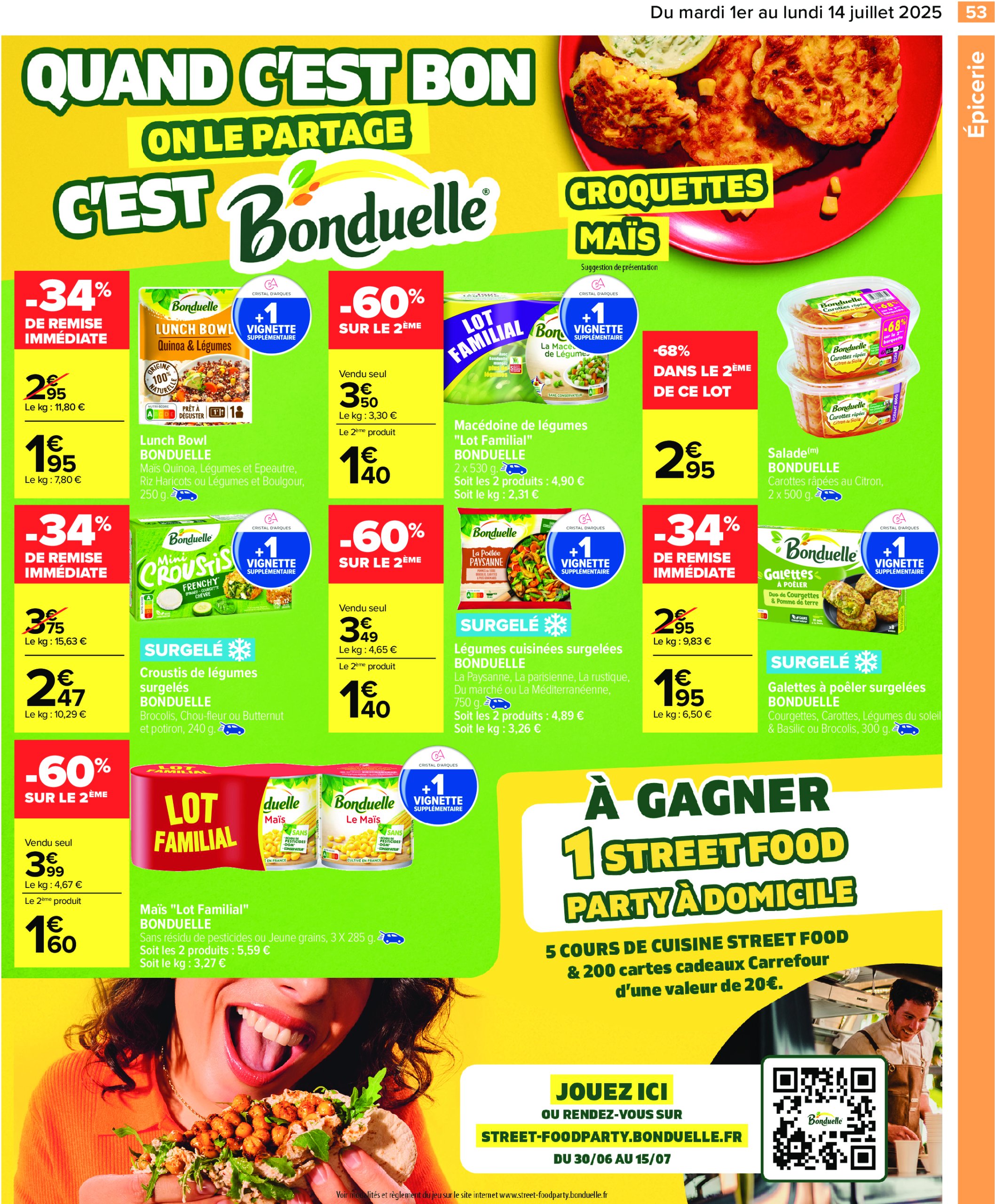 carrefour - Catalogue Carrefour valable du 01/07 au 14/07 - page: 55