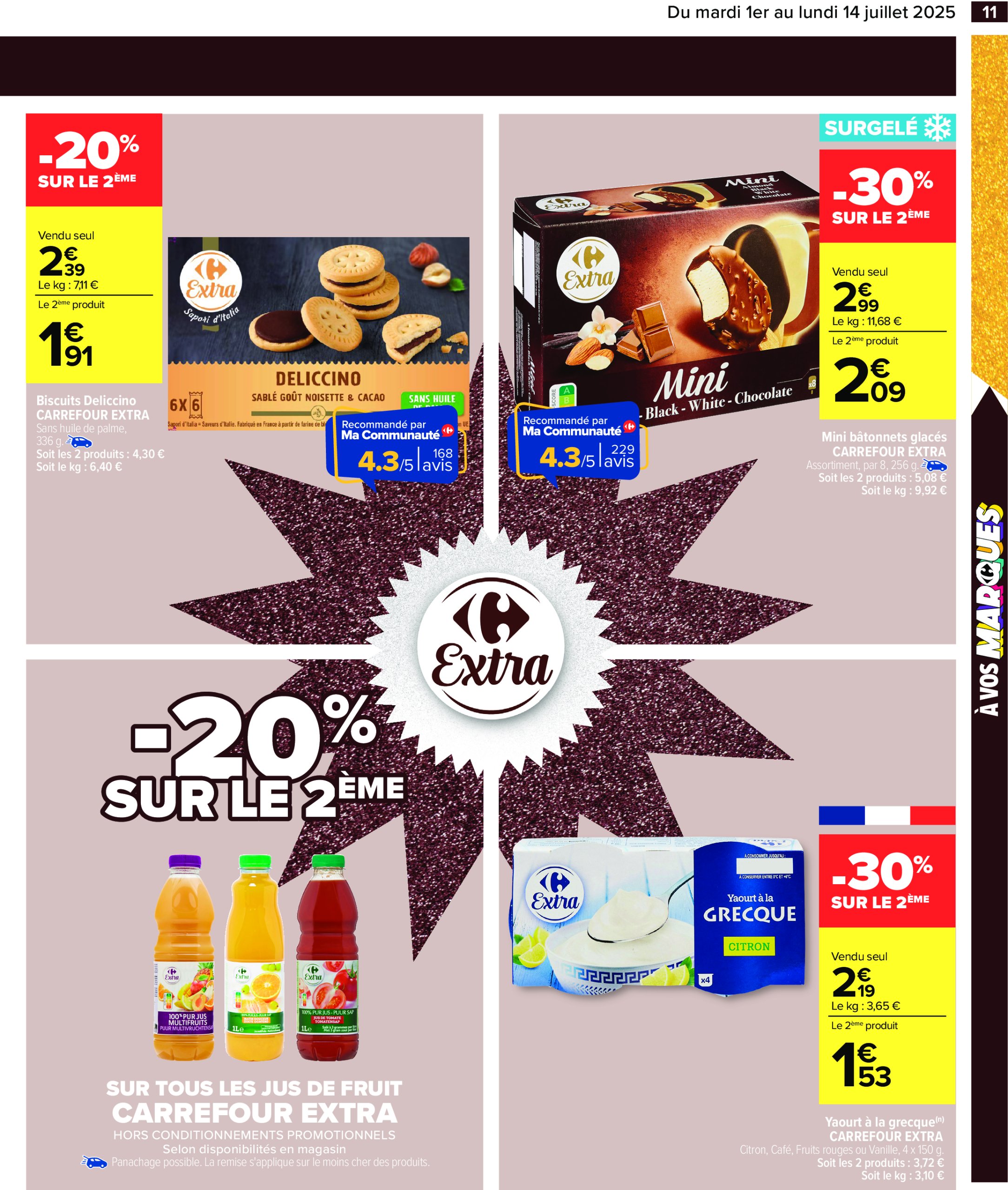 carrefour - Catalogue Carrefour valable du 01/07 au 14/07 - page: 13