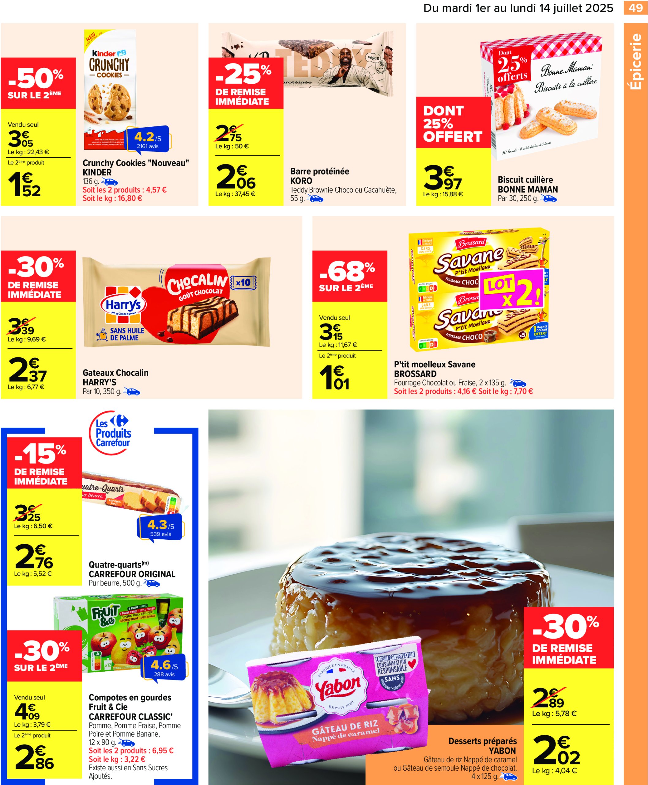 carrefour - Catalogue Carrefour valable du 01/07 au 14/07 - page: 51
