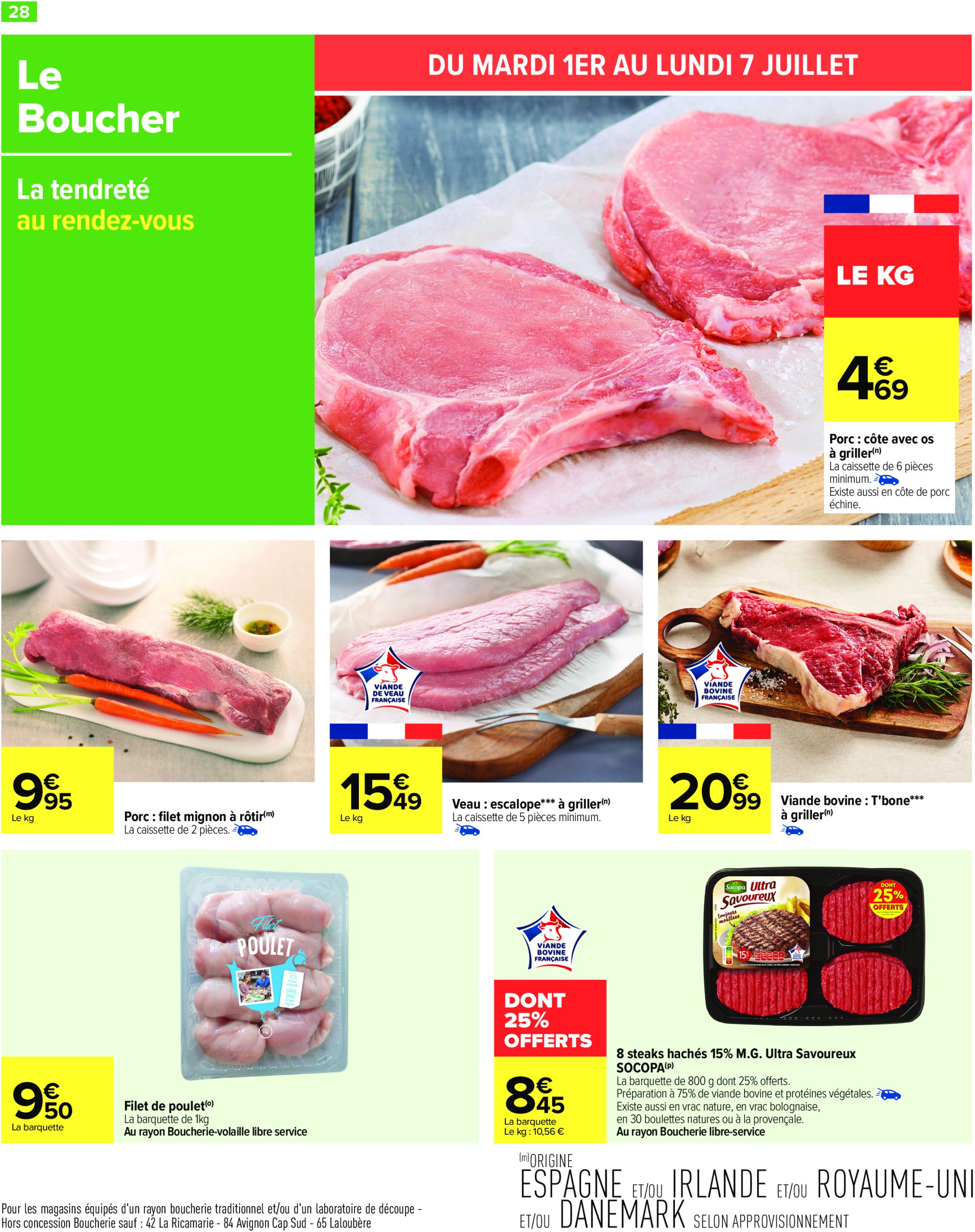 carrefour - Catalogue Carrefour valable du 01/07 au 14/07 - page: 30