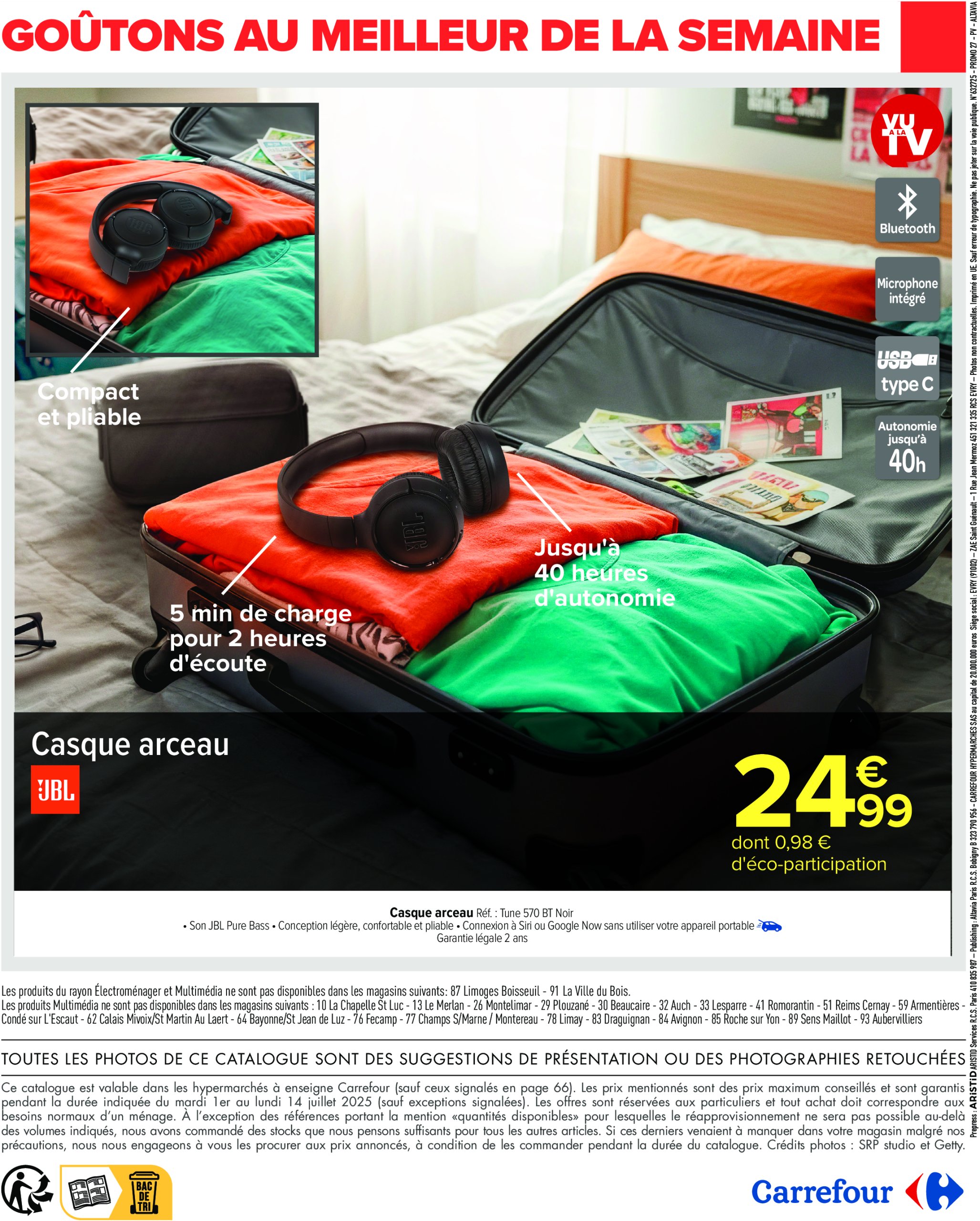 carrefour - Catalogue Carrefour valable du 01/07 au 14/07 - page: 2