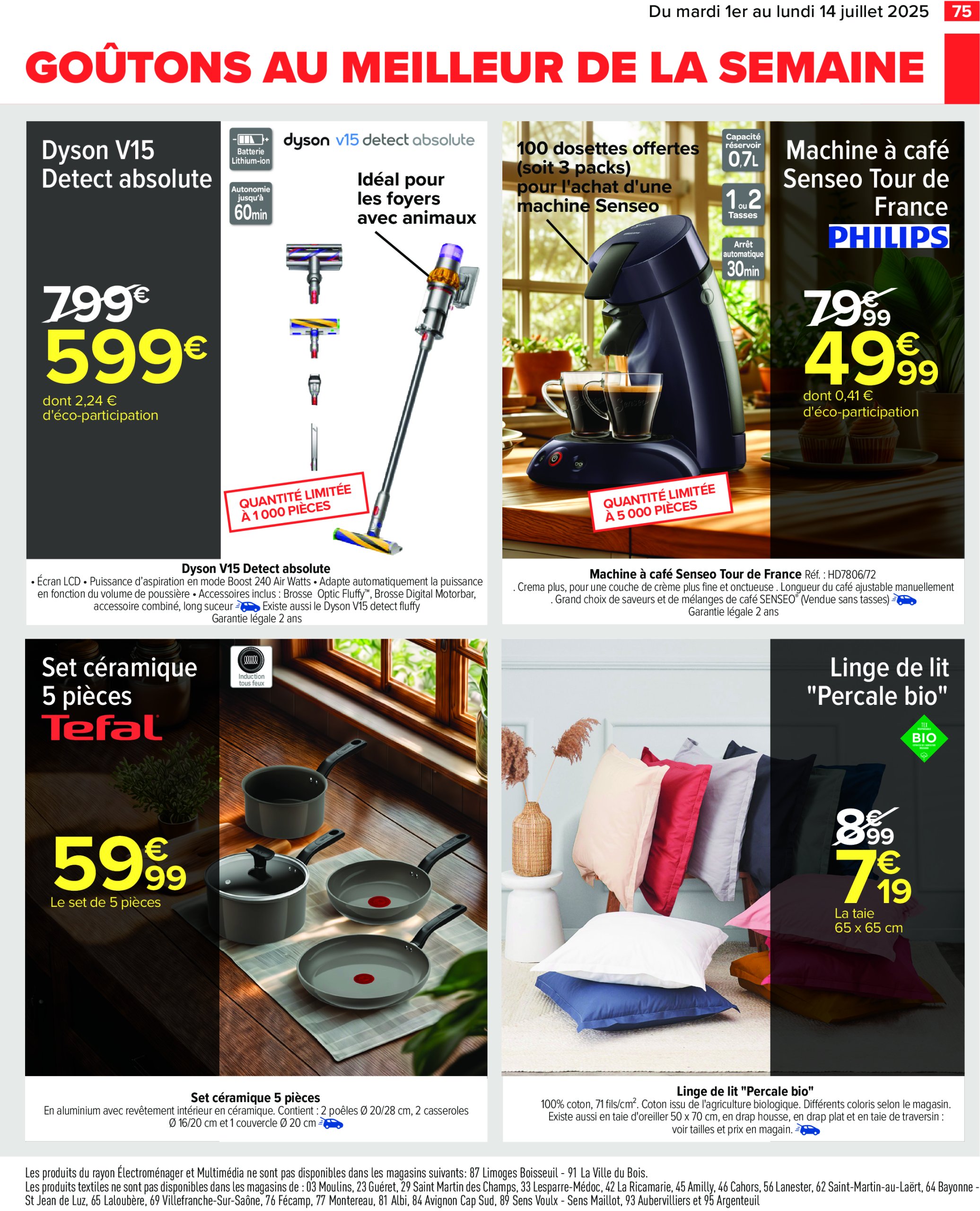 carrefour - Catalogue Carrefour valable du 01/07 au 14/07 - page: 77