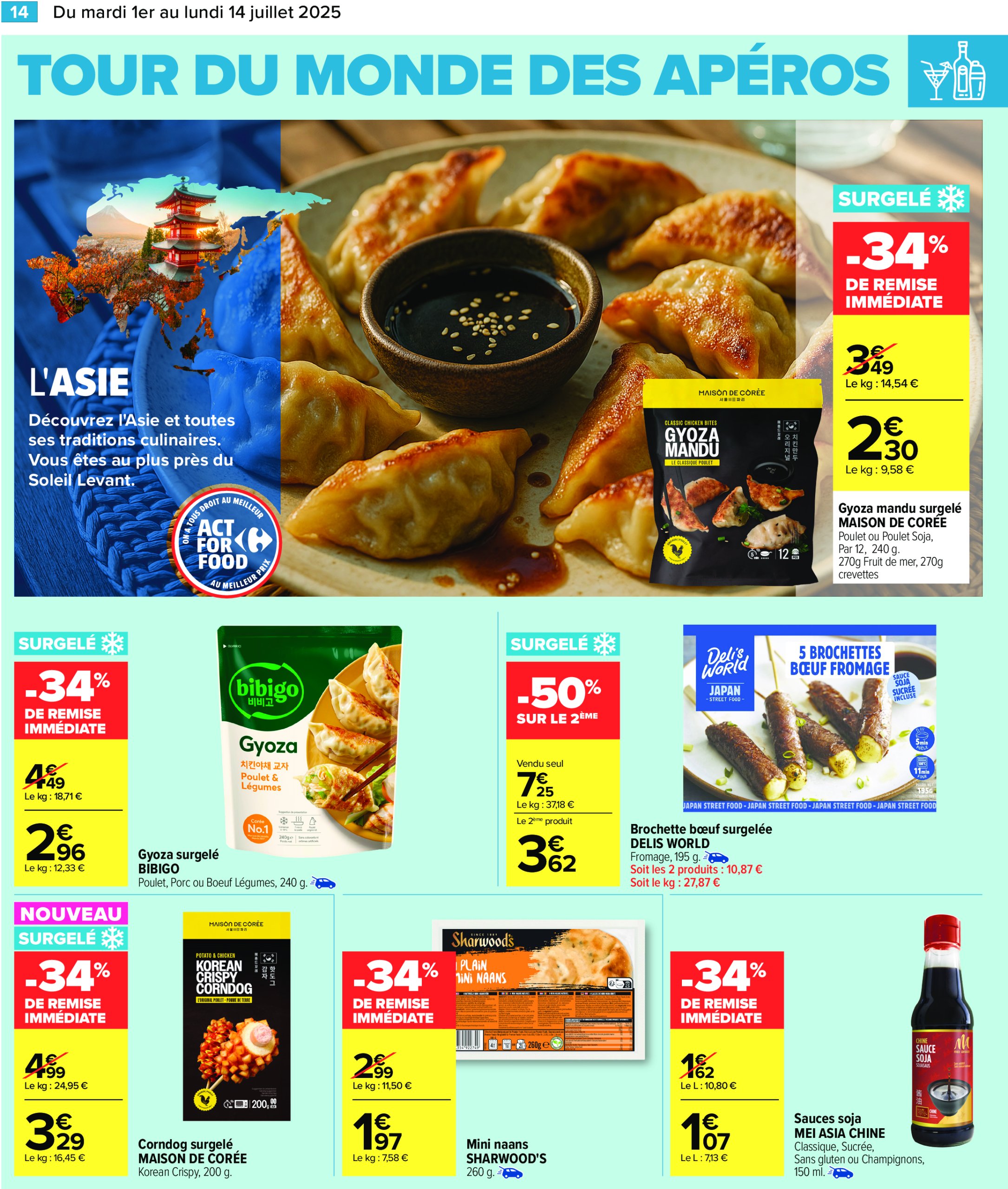carrefour - Catalogue Carrefour valable du 01/07 au 14/07 - page: 16