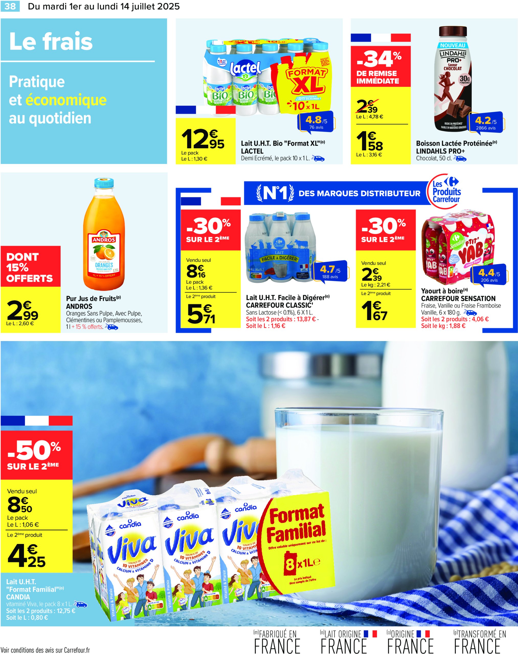 carrefour - Catalogue Carrefour valable du 01/07 au 14/07 - page: 40