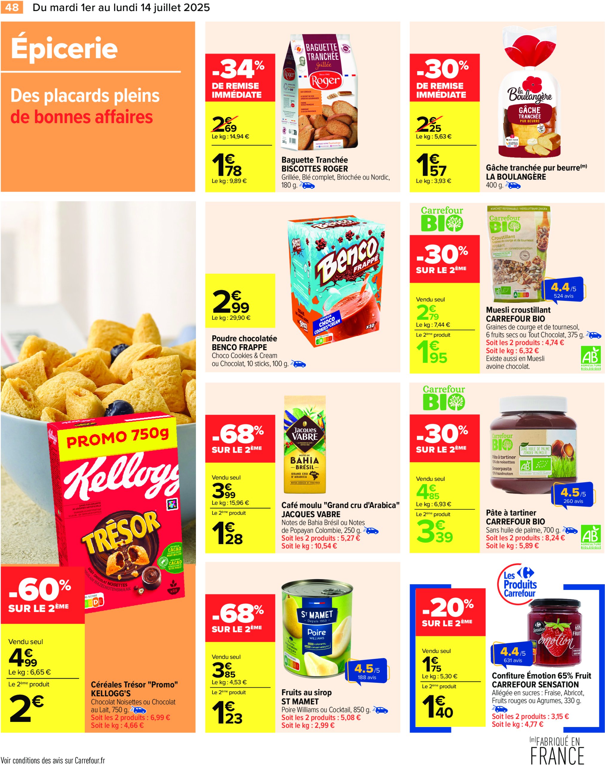 carrefour - Catalogue Carrefour valable du 01/07 au 14/07 - page: 50