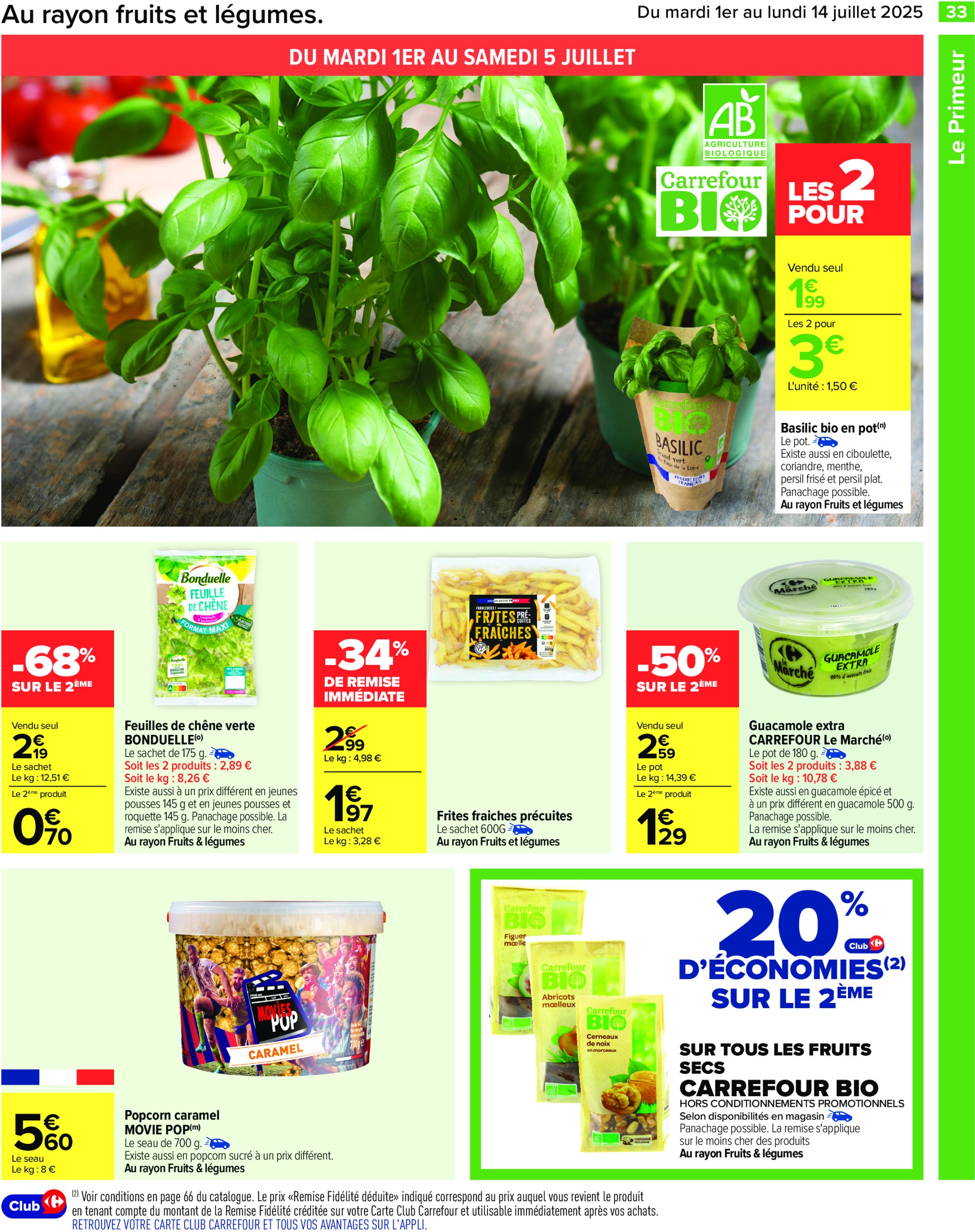 carrefour - Catalogue Carrefour valable du 01/07 au 14/07 - page: 35