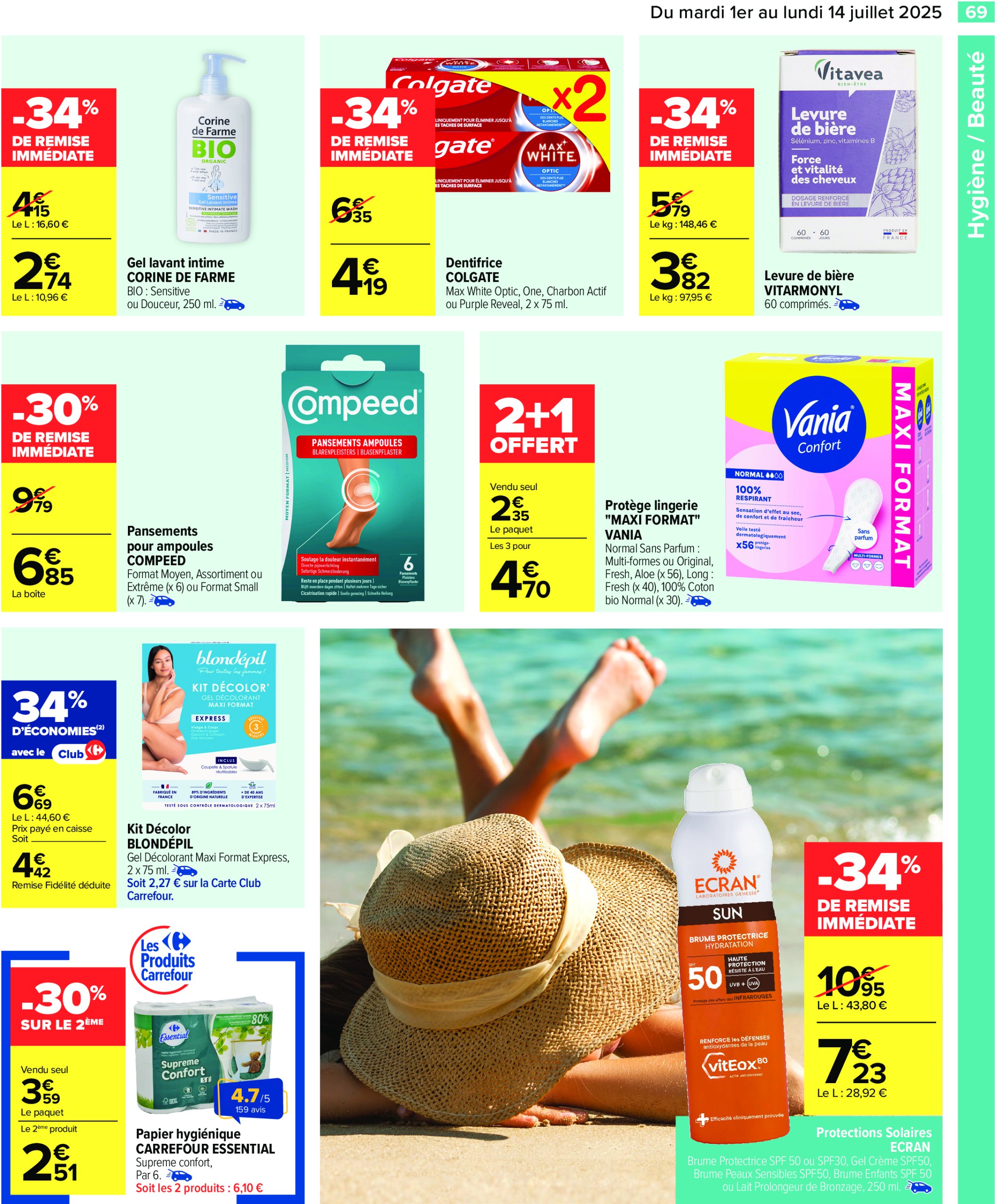 carrefour - Catalogue Carrefour valable du 01/07 au 14/07 - page: 71