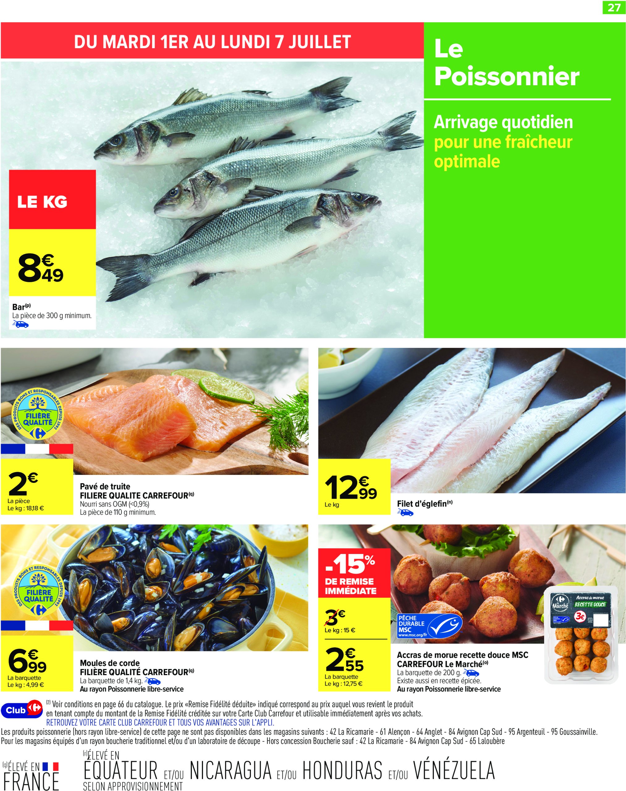 carrefour - Catalogue Carrefour valable du 01/07 au 14/07 - page: 29