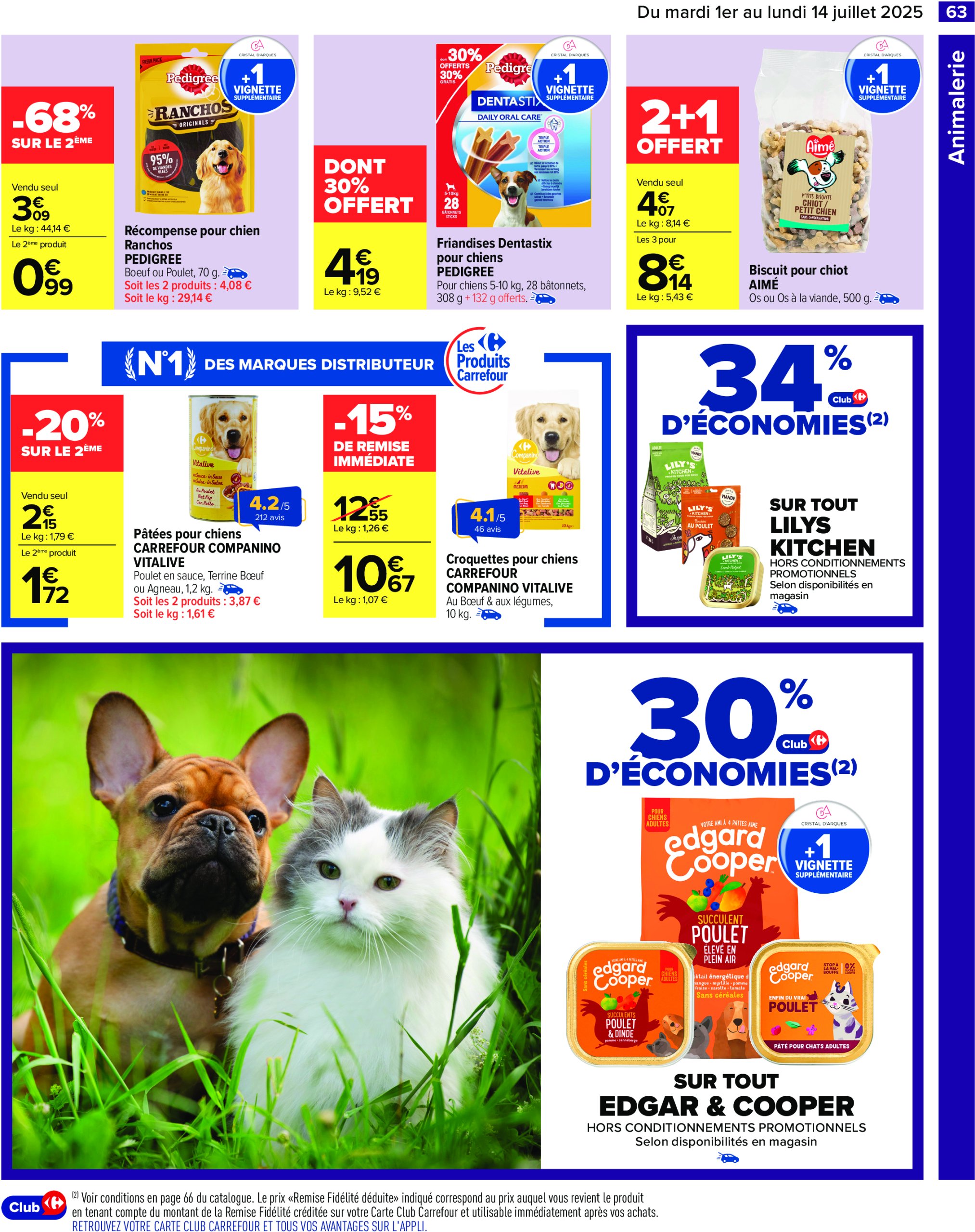 carrefour - Catalogue Carrefour valable du 01/07 au 14/07 - page: 65