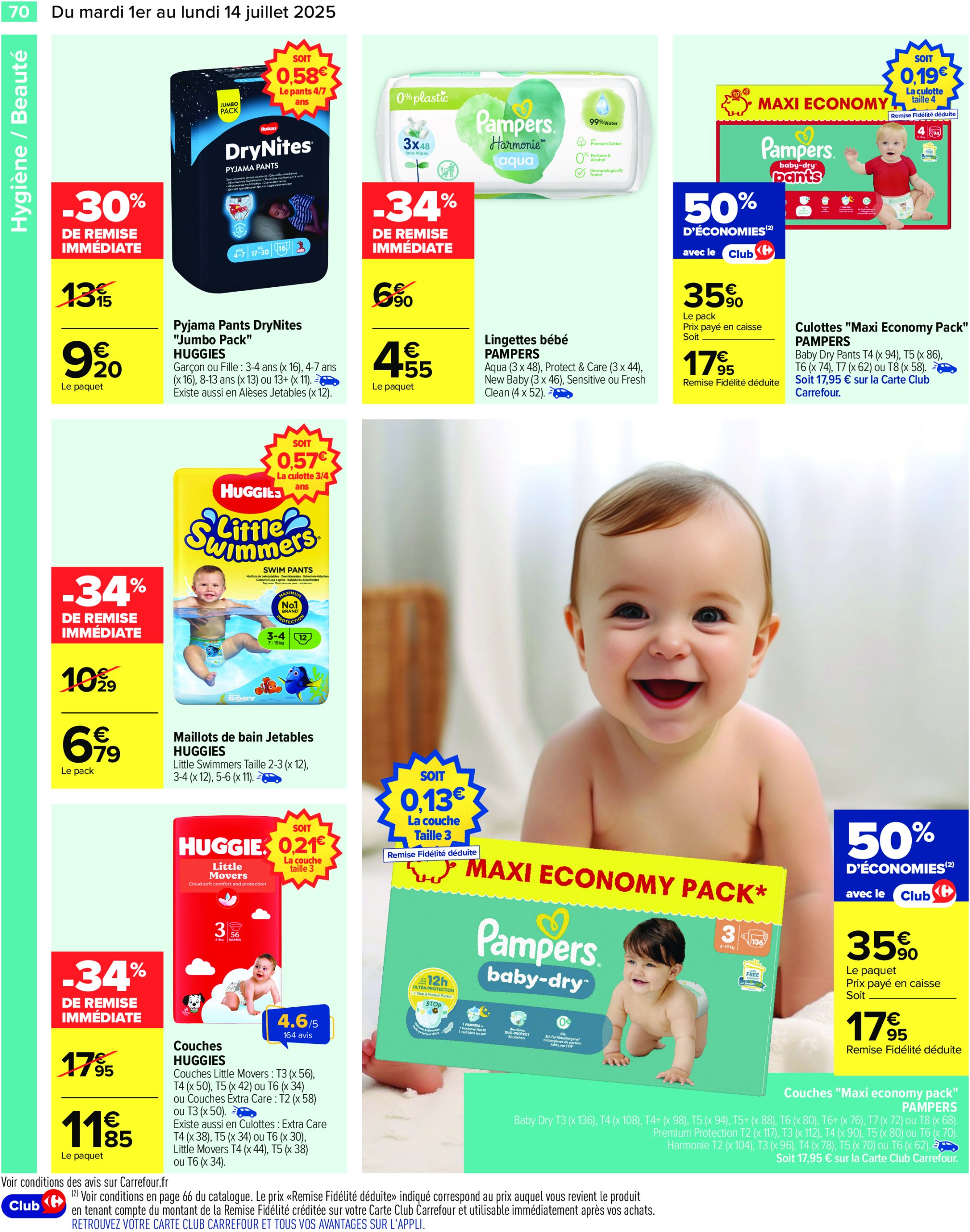carrefour - Catalogue Carrefour valable du 01/07 au 14/07 - page: 72