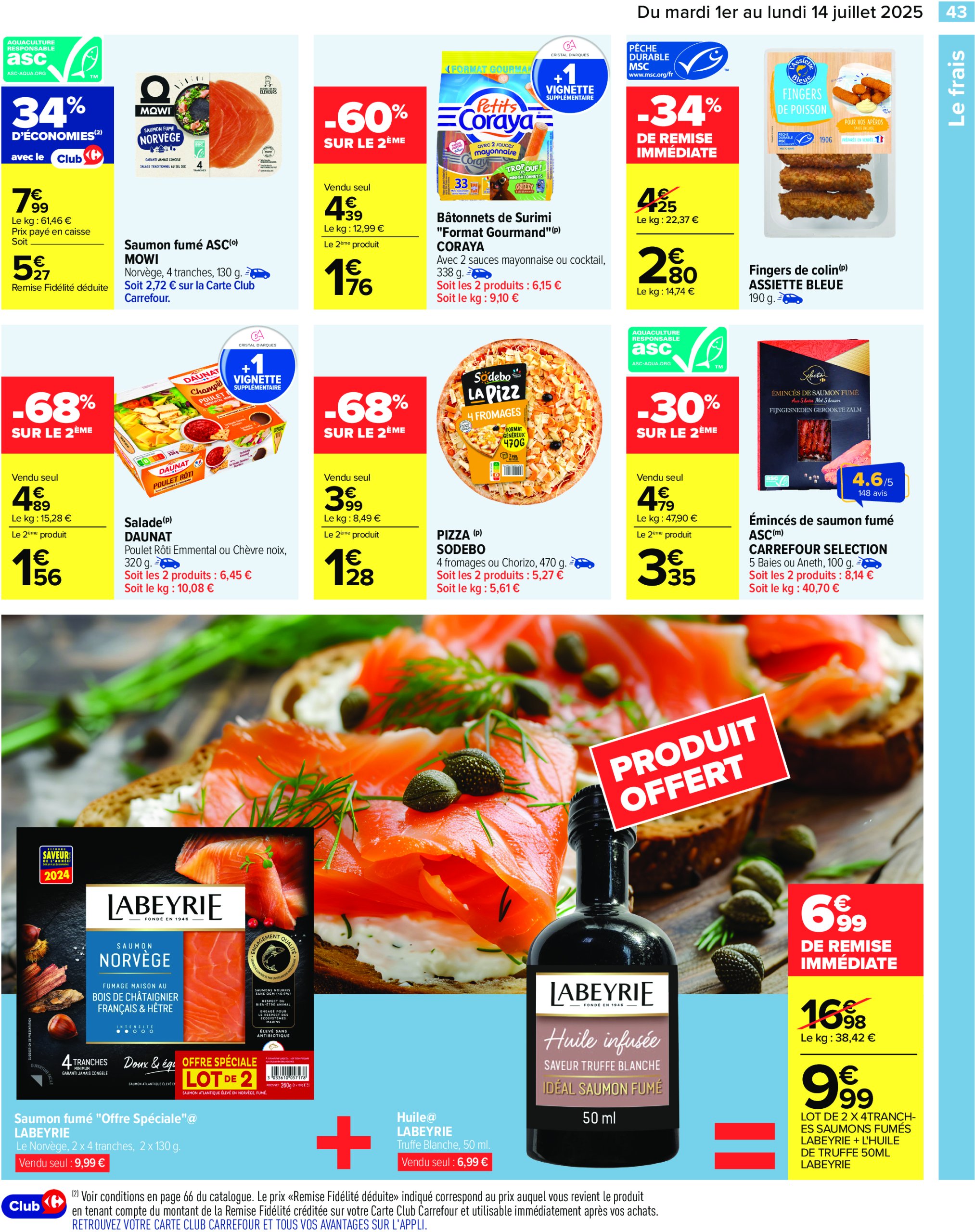 carrefour - Catalogue Carrefour valable du 01/07 au 14/07 - page: 45