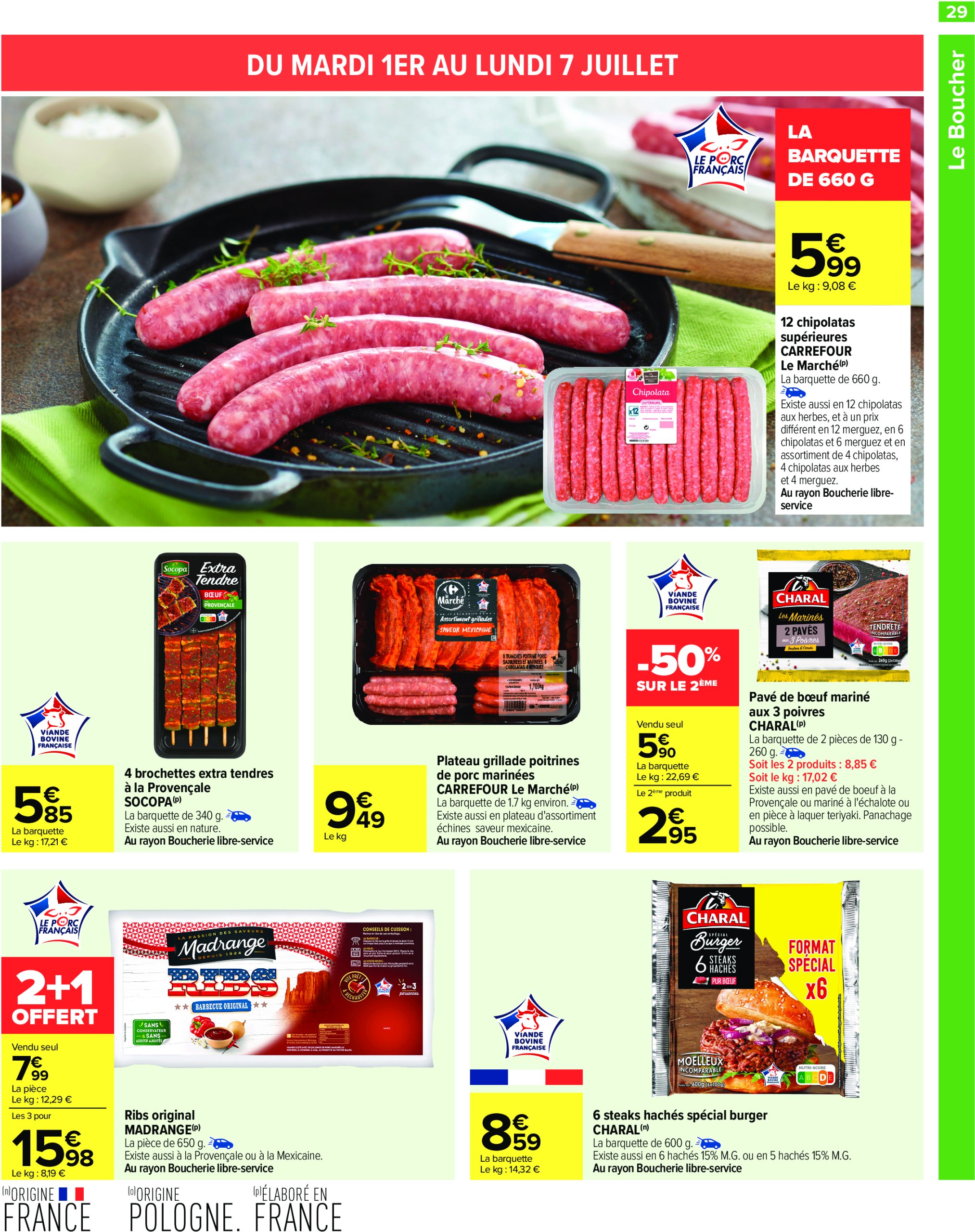 carrefour - Catalogue Carrefour valable du 01/07 au 14/07 - page: 31