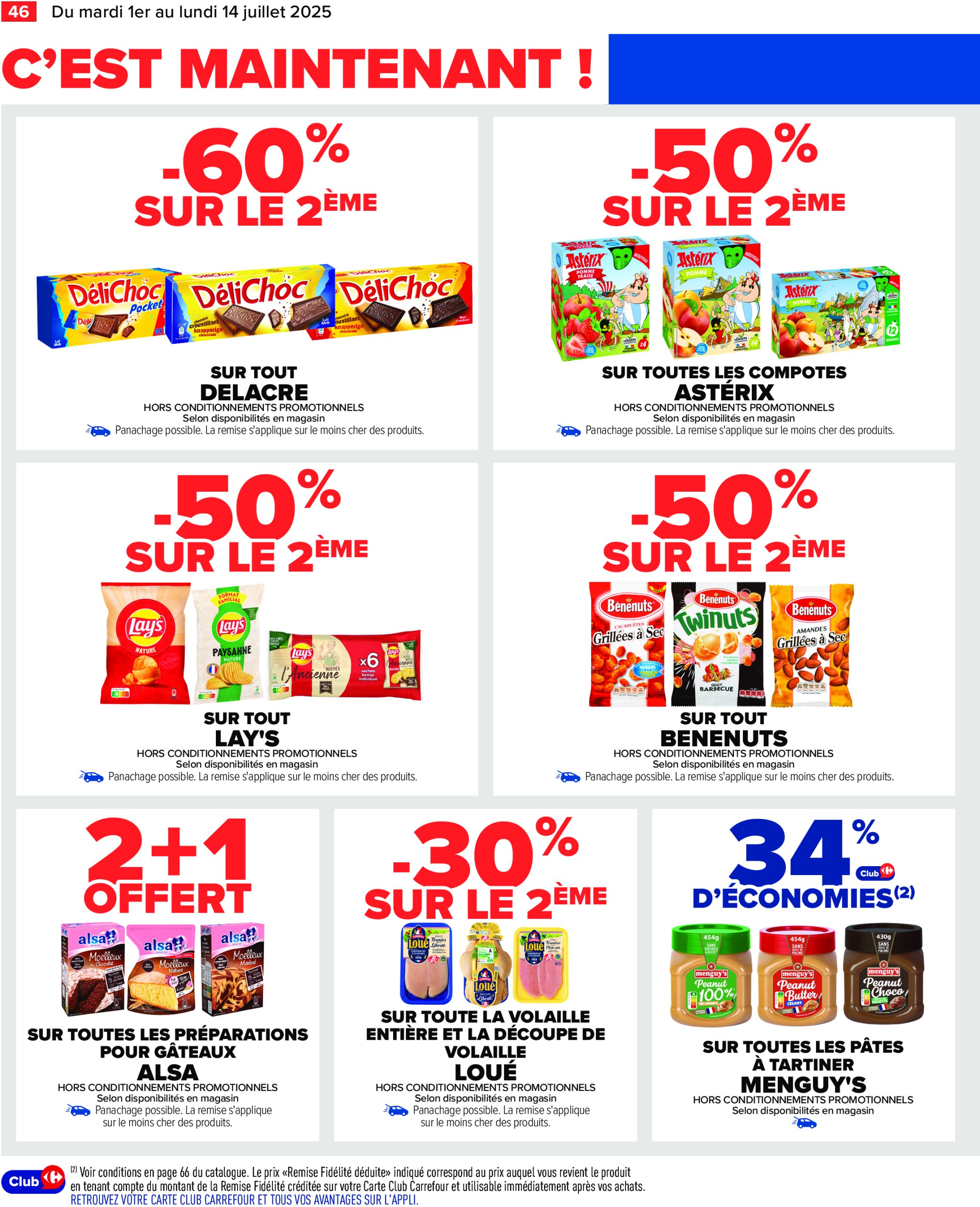 carrefour - Catalogue Carrefour valable du 01/07 au 14/07 - page: 48