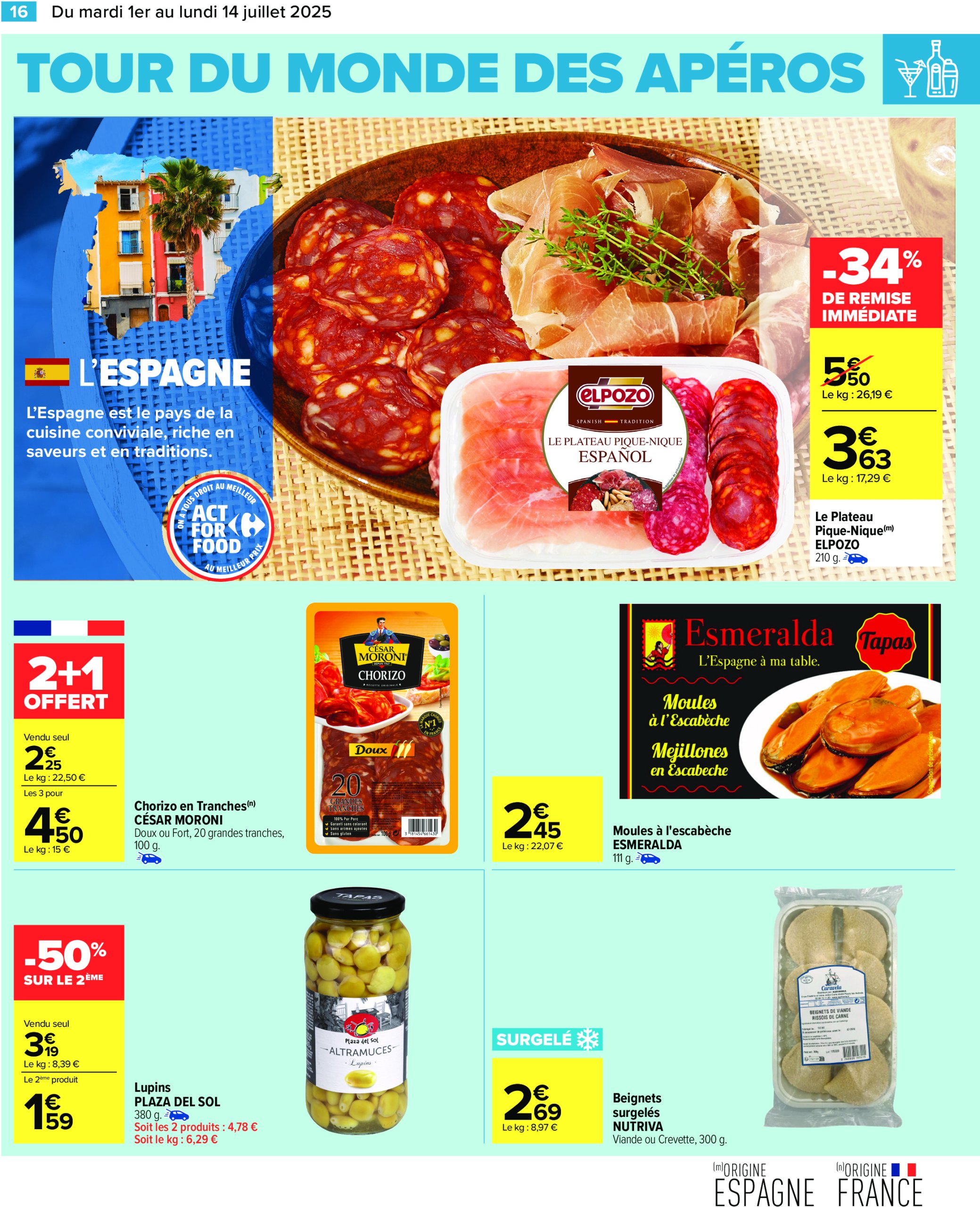 carrefour - Catalogue Carrefour valable du 01/07 au 14/07 - page: 18