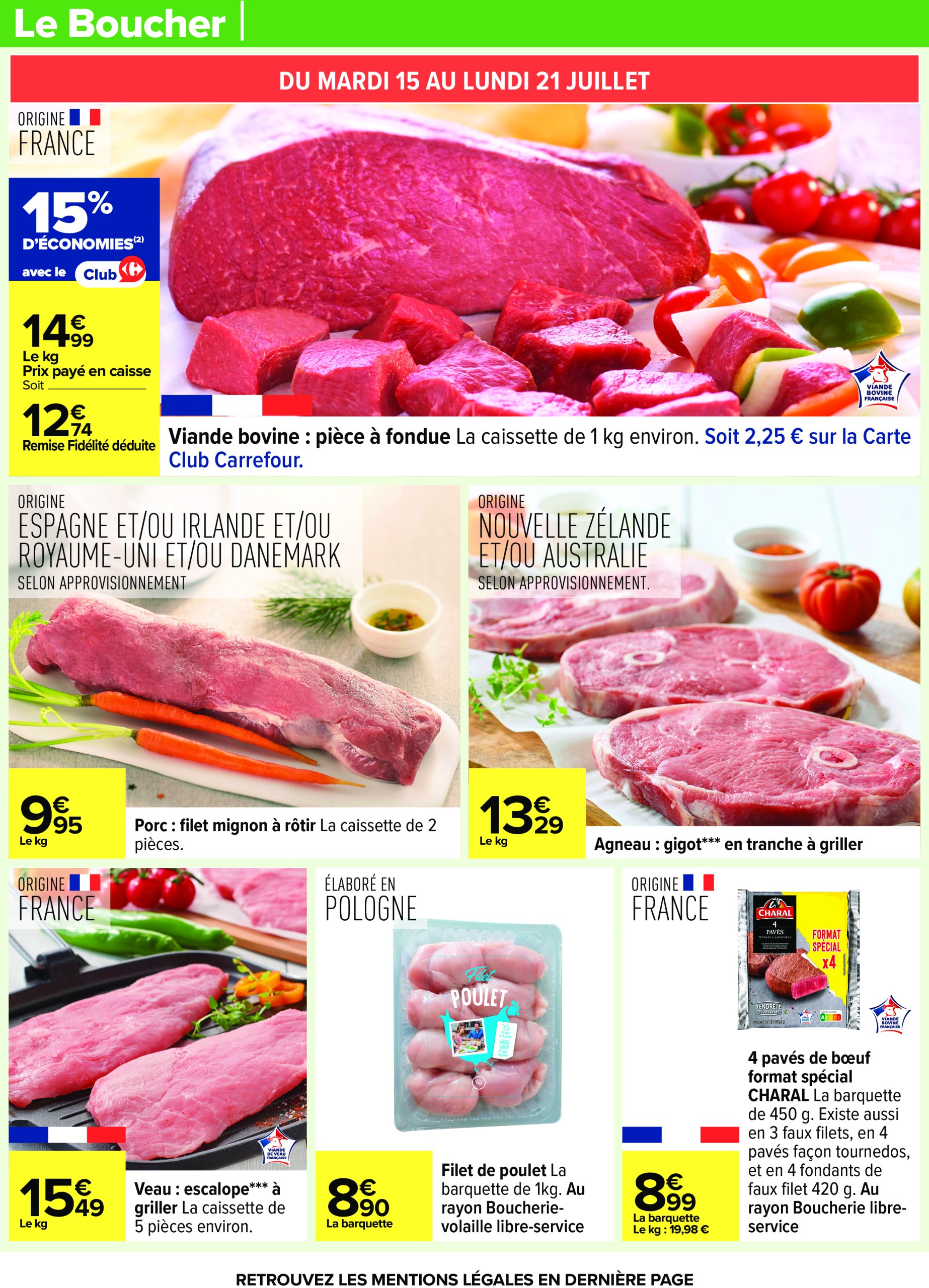 carrefour - Catalogue Carrefour valable du 15/07 au 28/07 - page: 15 carrefour - Catalogue Carrefour valable du 15/07 au 28/07 - page: 15