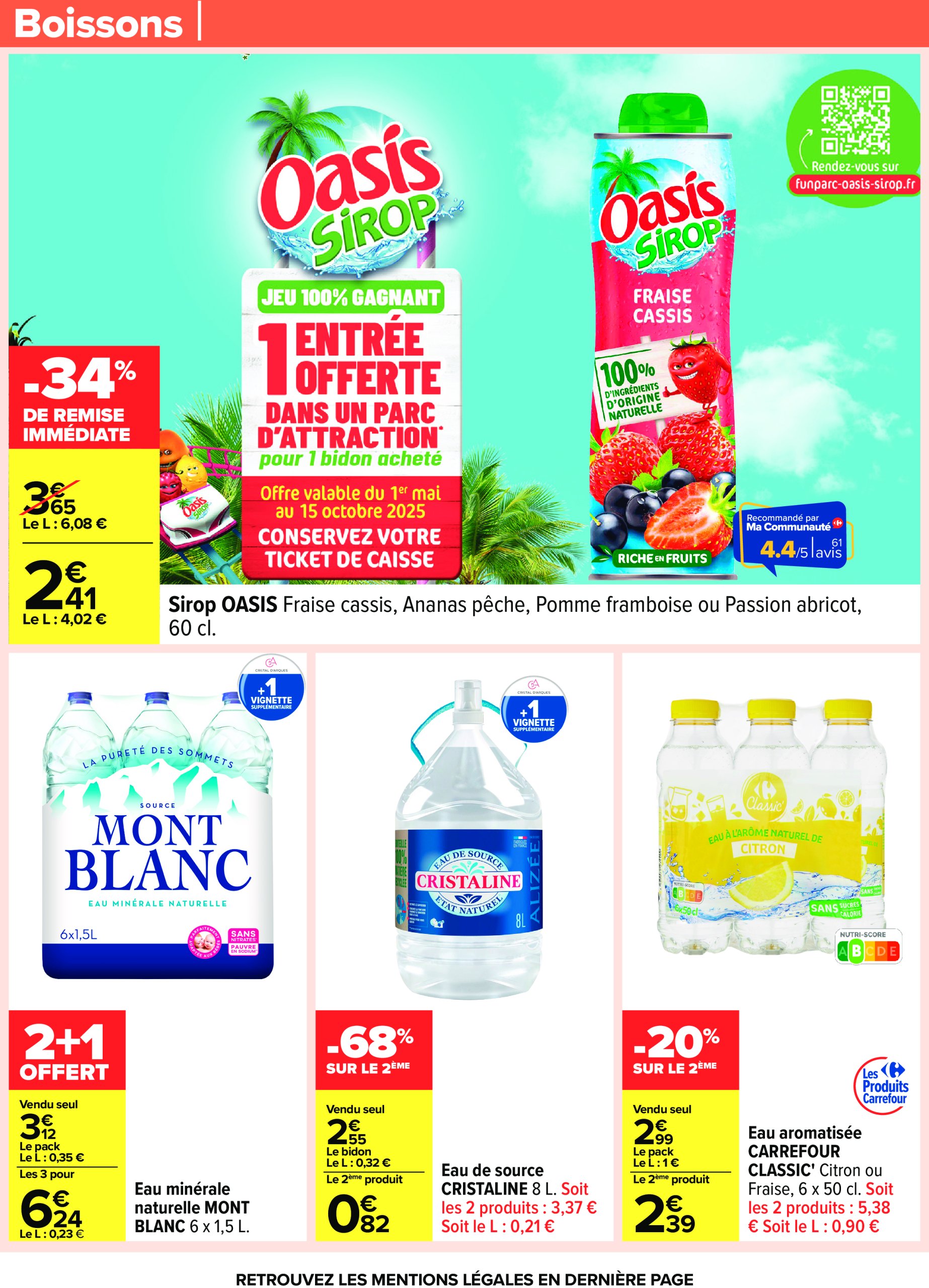carrefour - Catalogue Carrefour valable du 15/07 au 28/07 - page: 48 carrefour - Catalogue Carrefour valable du 15/07 au 28/07 - page: 48