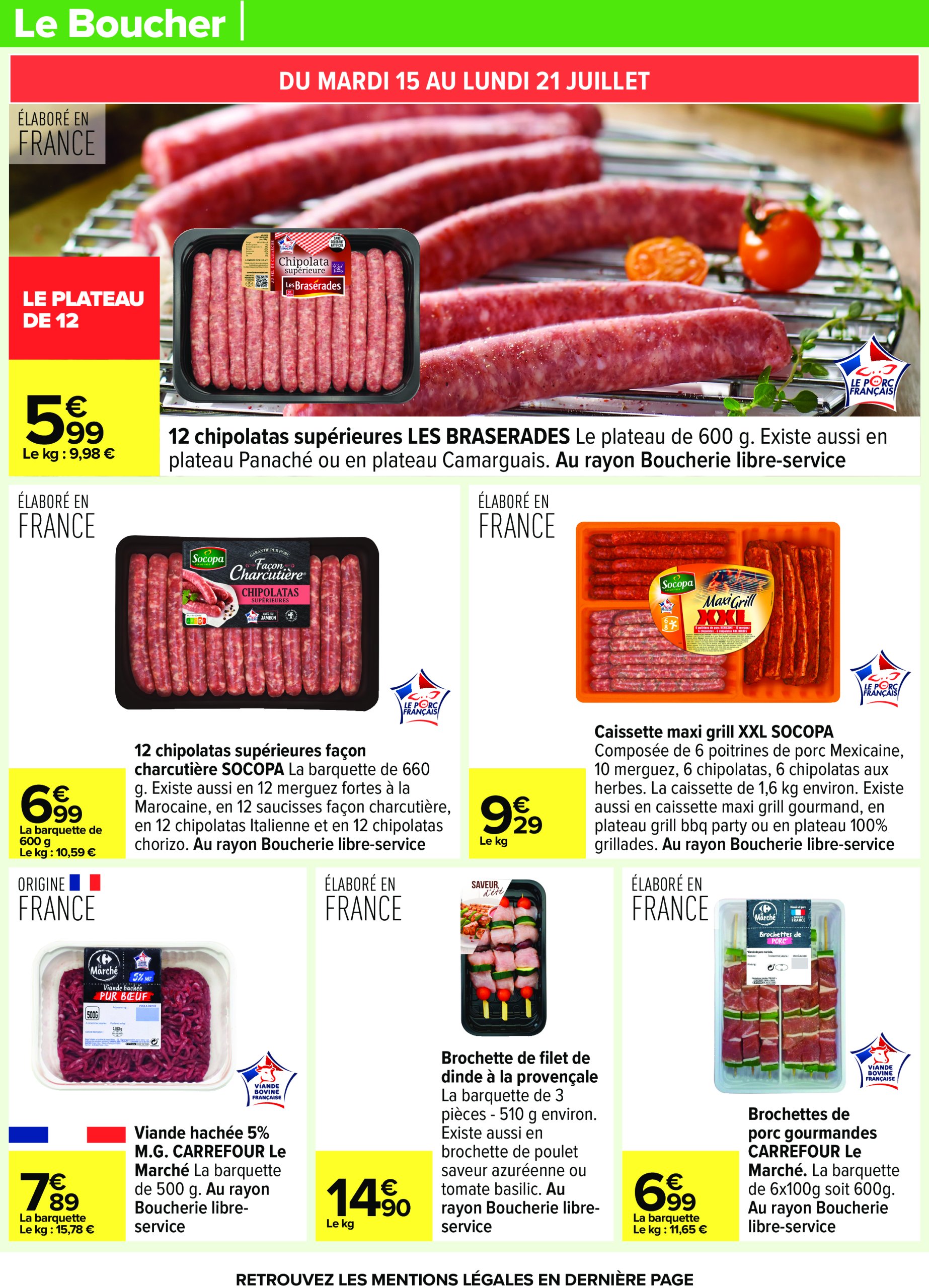 carrefour - Catalogue Carrefour valable du 15/07 au 28/07 - page: 16 carrefour - Catalogue Carrefour valable du 15/07 au 28/07 - page: 16