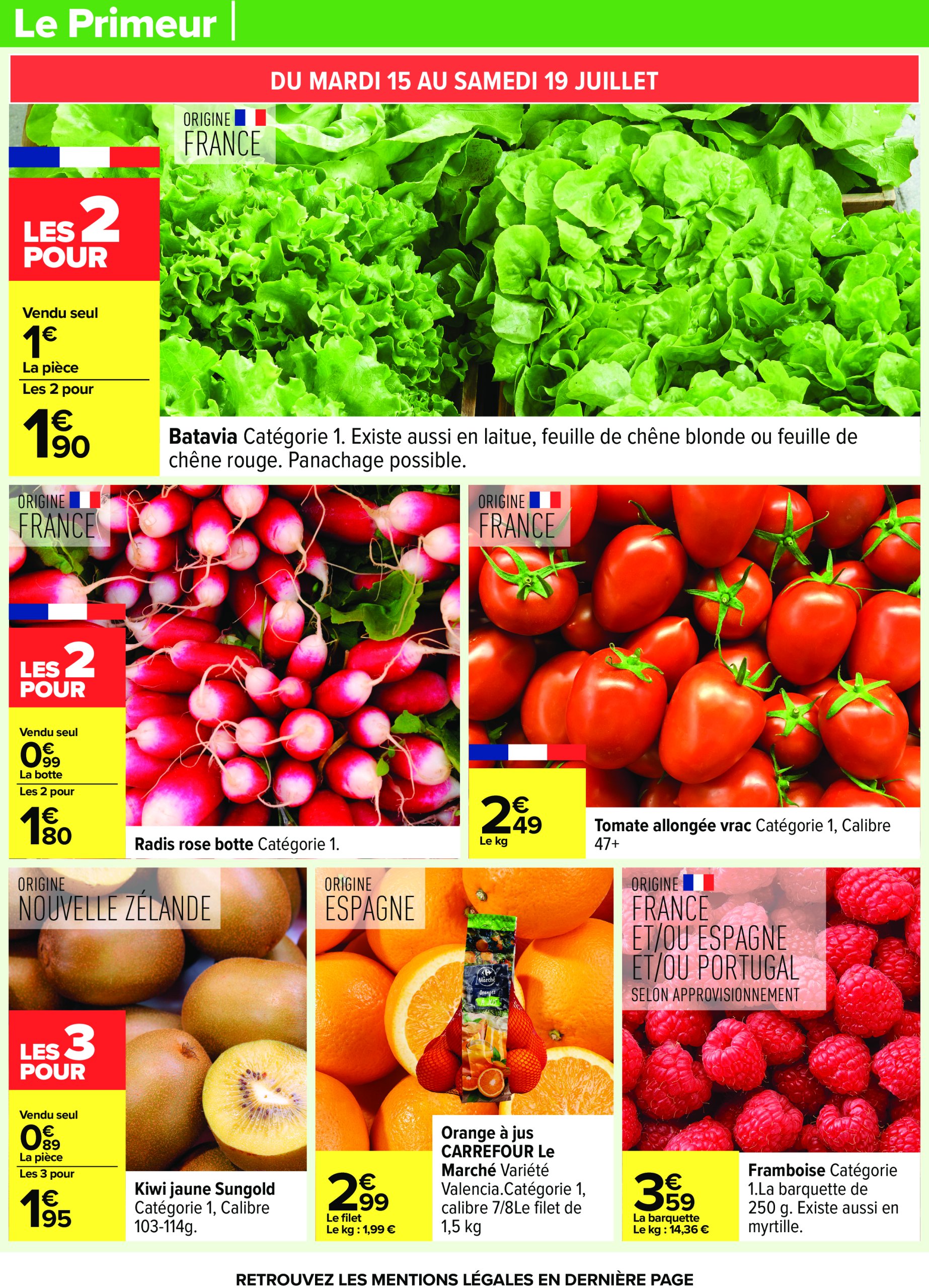 carrefour - Catalogue Carrefour valable du 15/07 au 28/07 - page: 22 carrefour - Catalogue Carrefour valable du 15/07 au 28/07 - page: 22