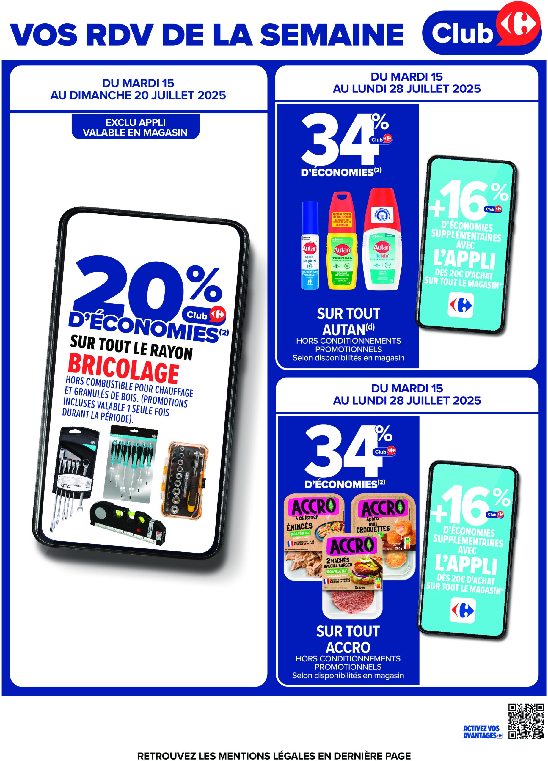 carrefour - Catalogue Carrefour valable du 15/07 au 28/07 - page: 3 carrefour - Catalogue Carrefour valable du 15/07 au 28/07 - page: 3