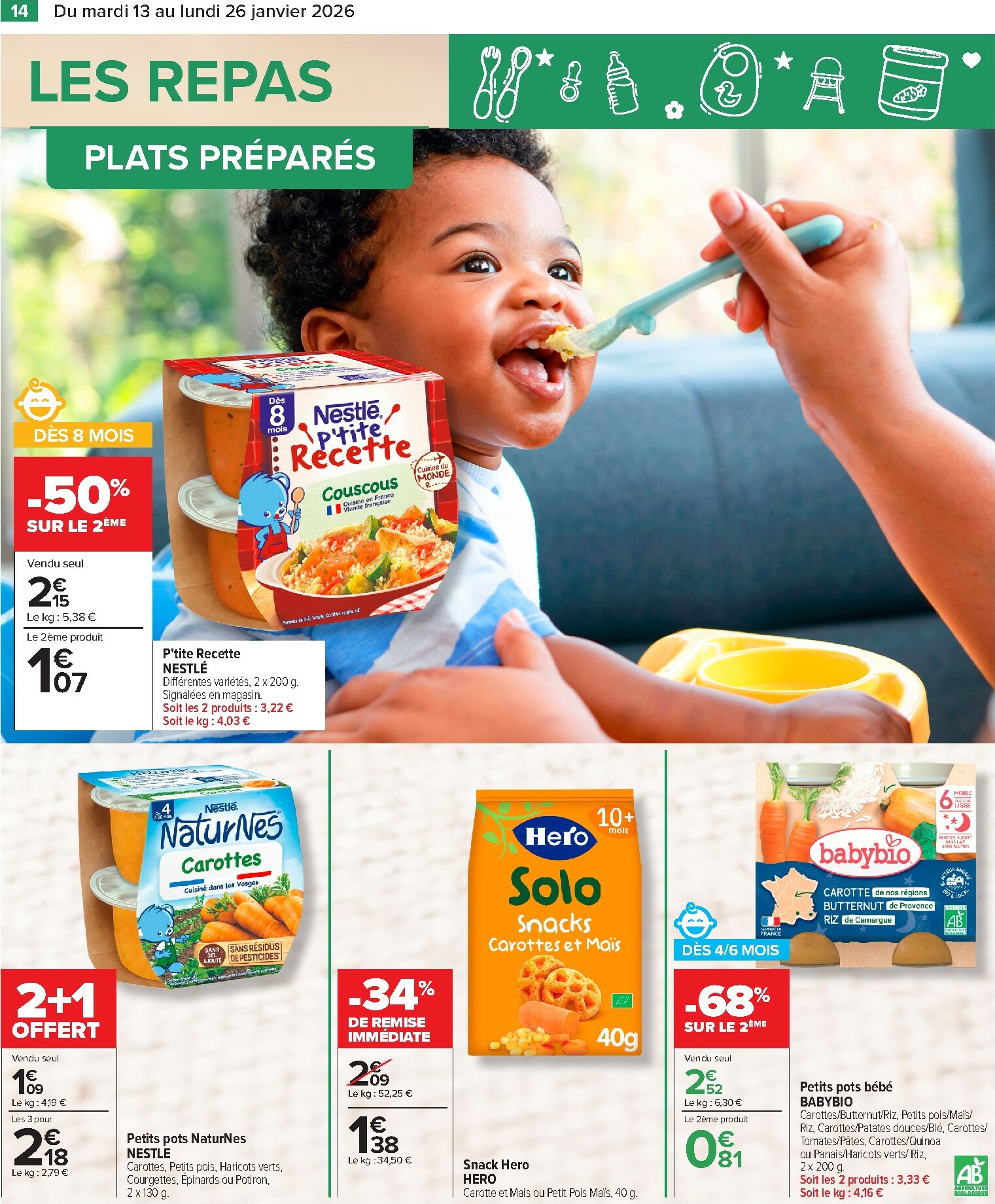 carrefour - Catalogue Carrefour - Babydays valable du 13/01 au 26/01 - page: 16