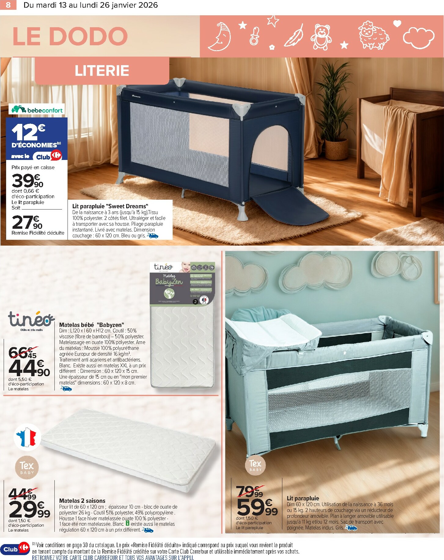 carrefour - Catalogue Carrefour - Babydays valable du 13/01 au 26/01 - page: 10