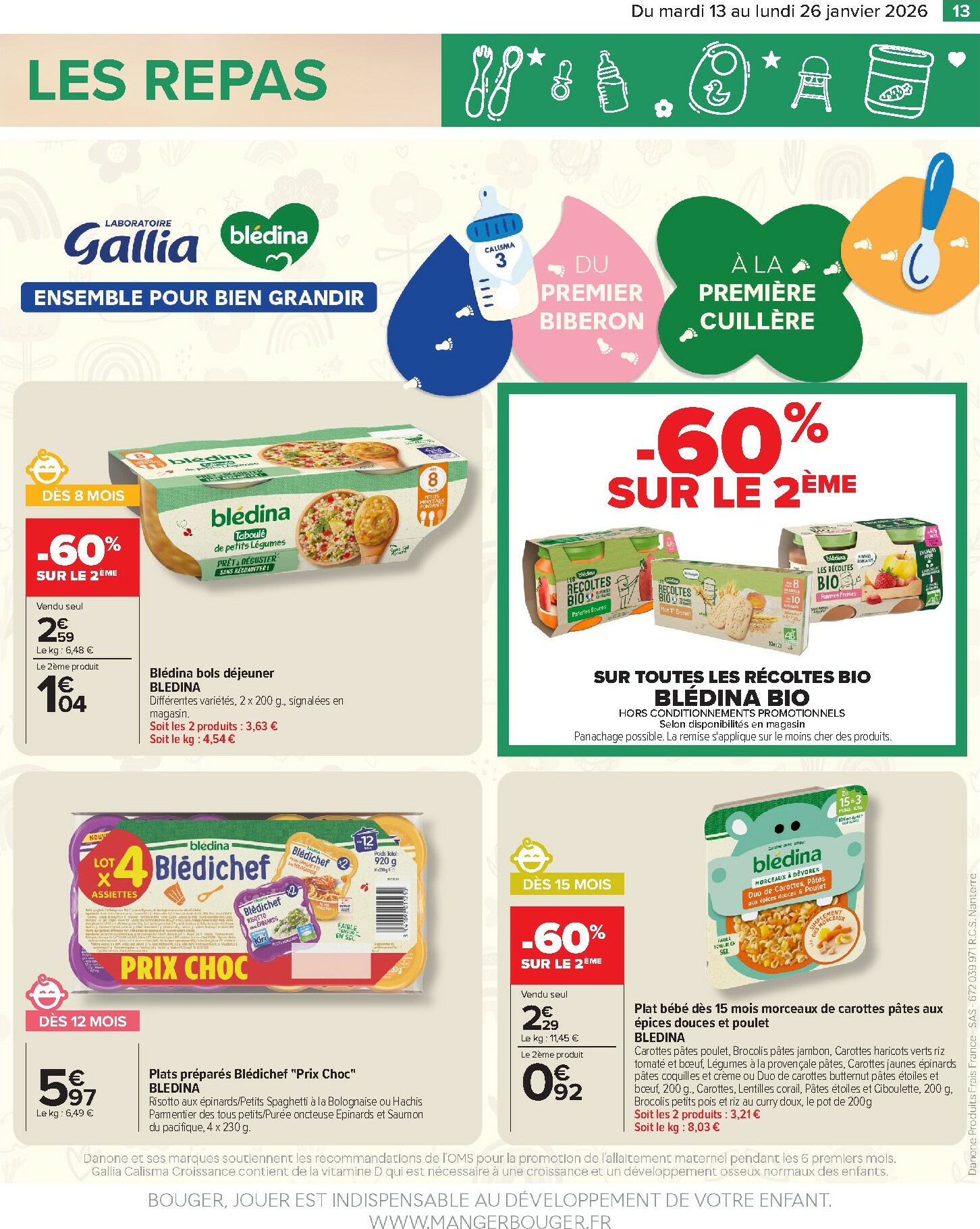 carrefour - Catalogue Carrefour - Babydays valable du 13/01 au 26/01 - page: 15
