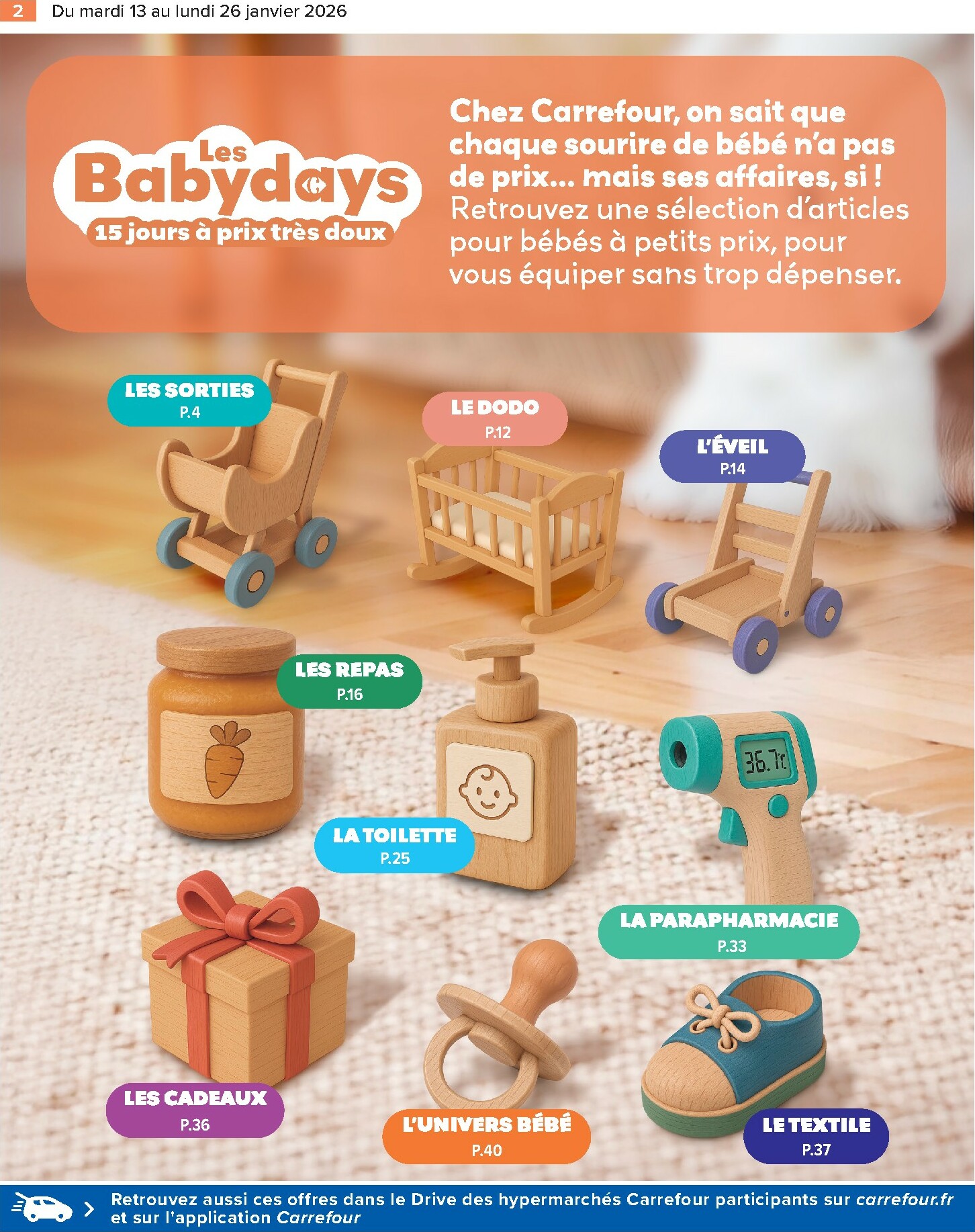 carrefour - Catalogue Carrefour - Babydays valable du 13/01 au 26/01 - page: 4