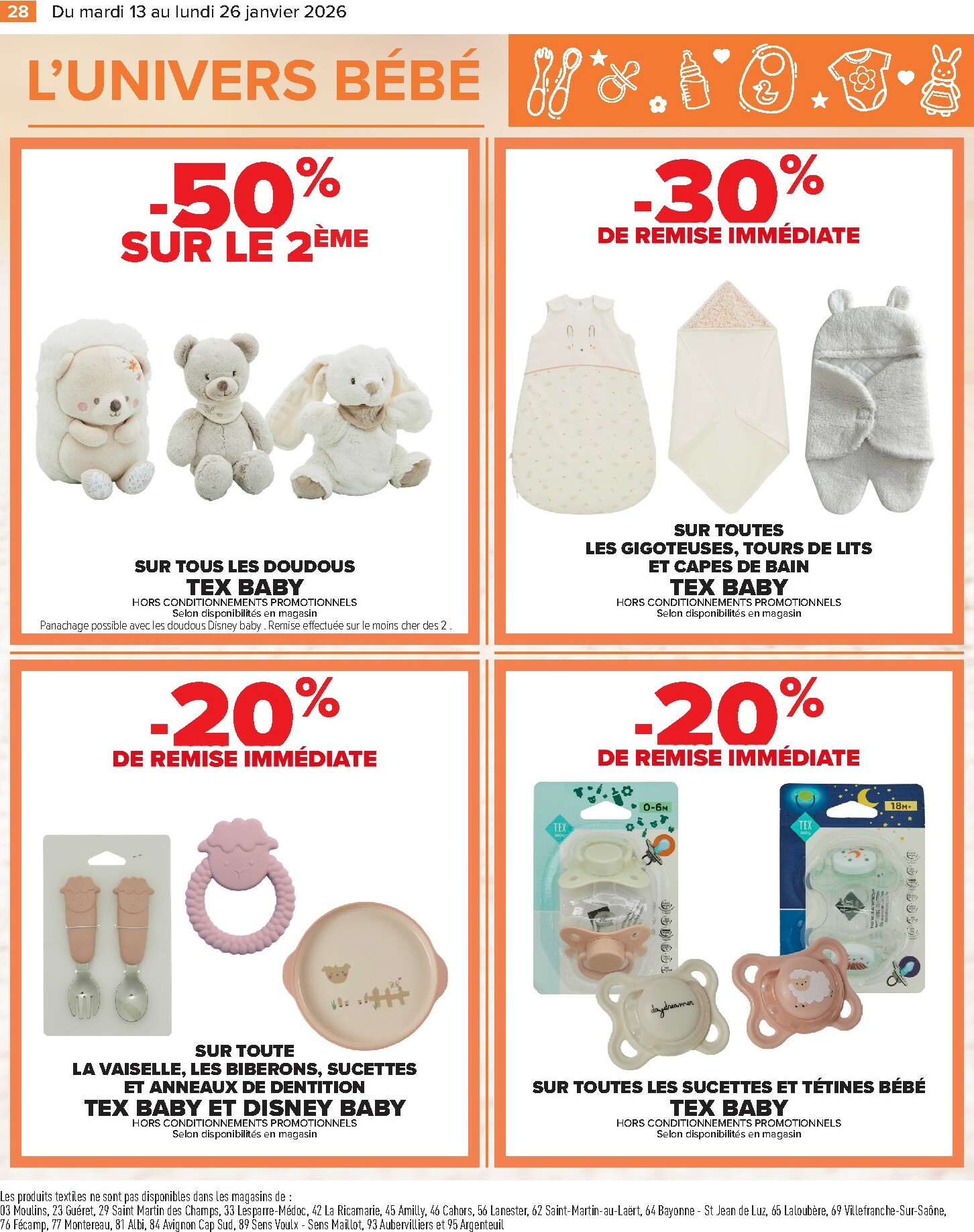 carrefour - Catalogue Carrefour - Babydays valable du 13/01 au 26/01 - page: 30